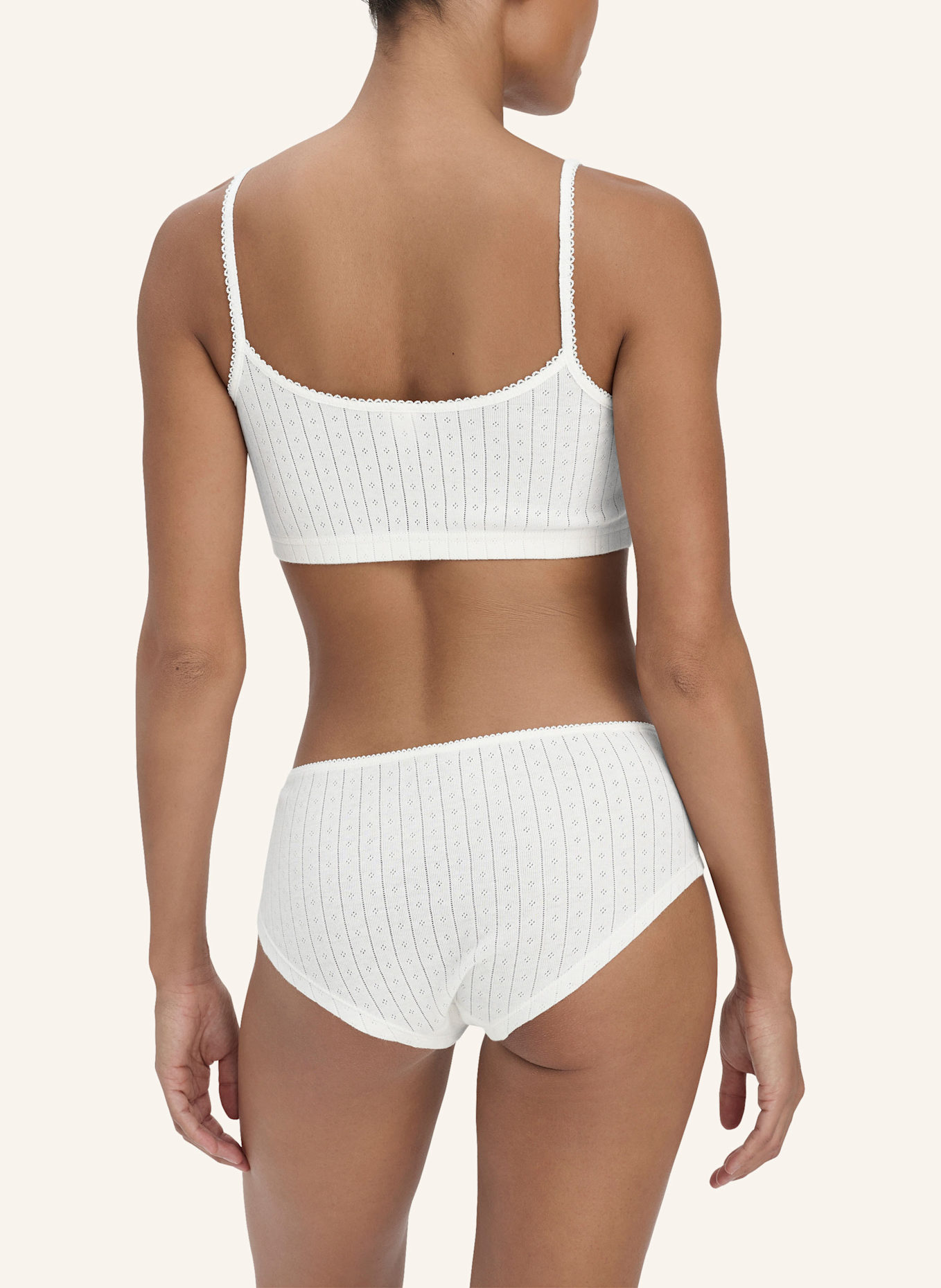 hessnatur Panty: WEISS