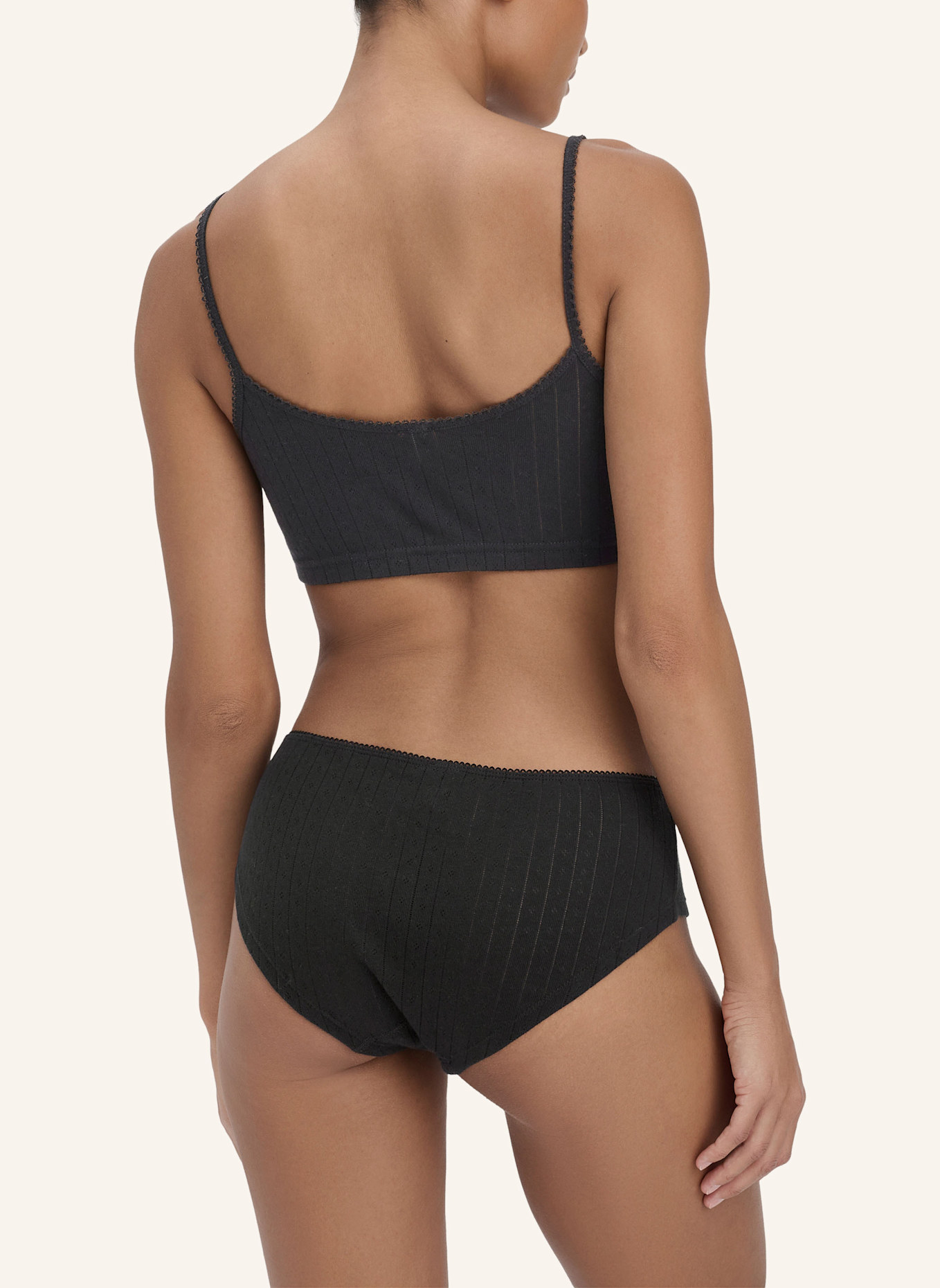 hessnatur Panty: SCHWARZ