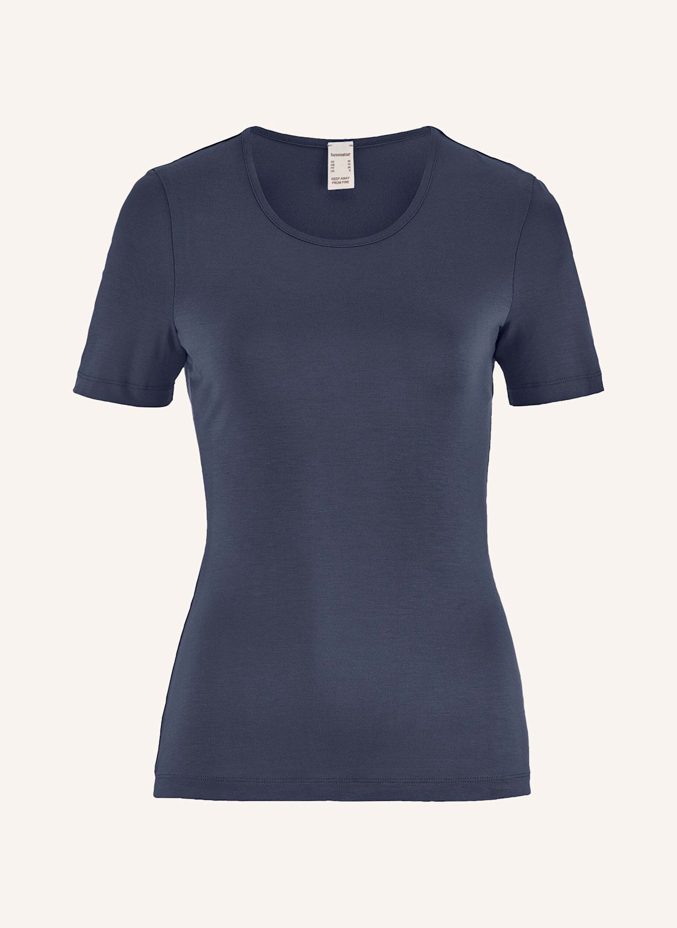 hessnatur T-Shirt: BLAU