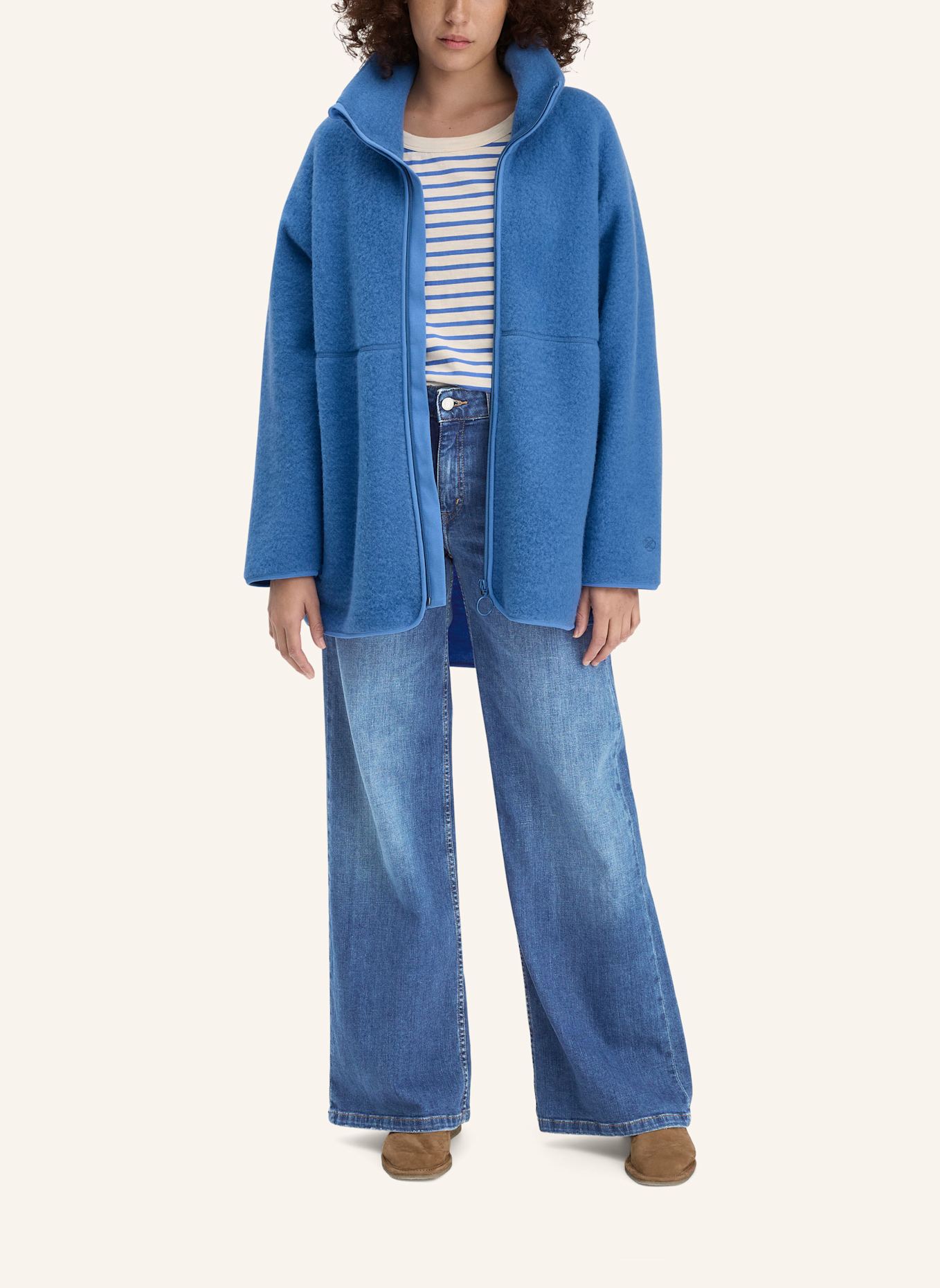 hessnatur T-Shirt: BLAU