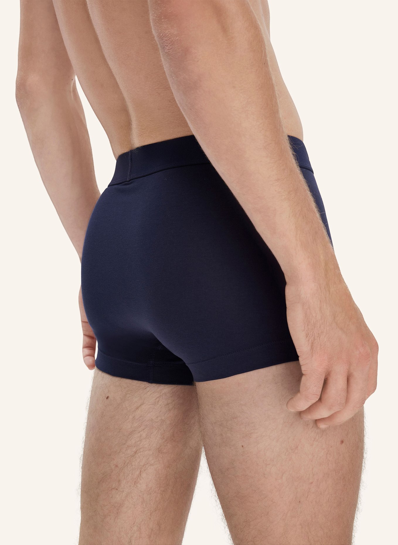 hessnatur Pants Regular Cut 3er-Pack: BLAU