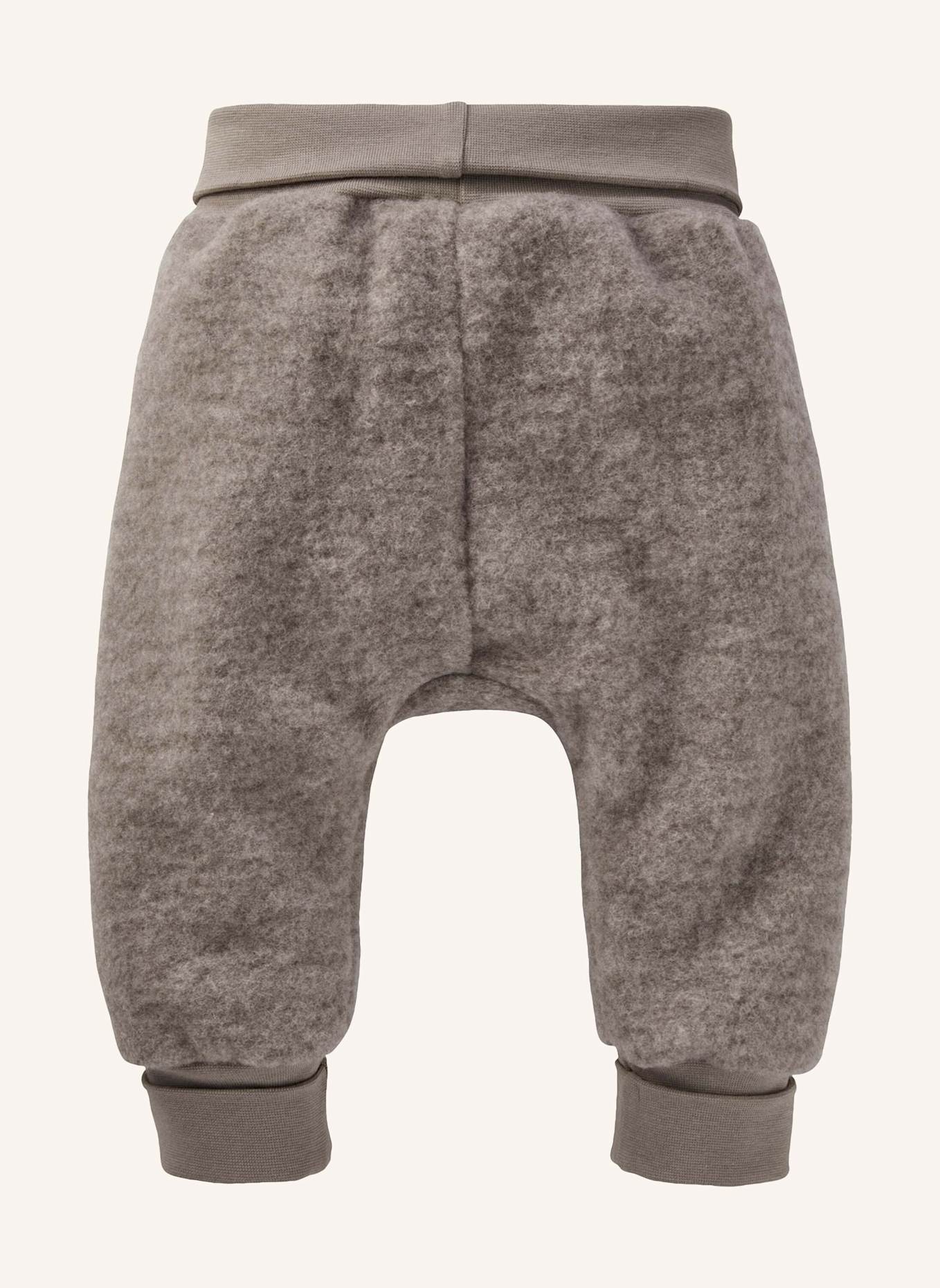 hessnatur Wollfleece Hose: GRAU