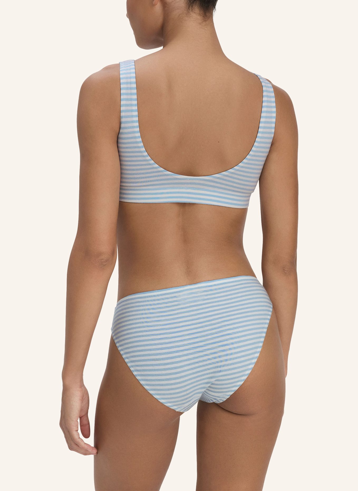 hessnatur Slip Regular Cut 3er Pack: BLAU