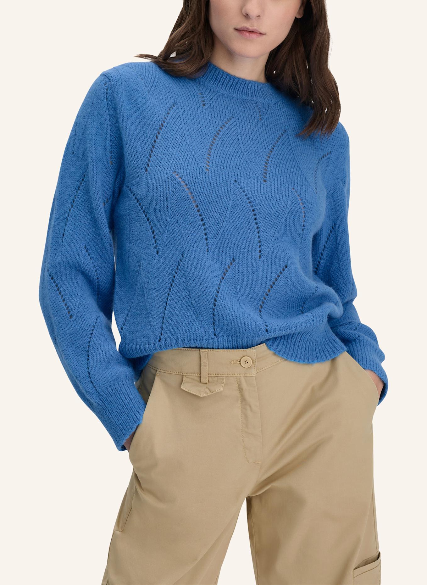 hessnatur Strickpullover: BLAU