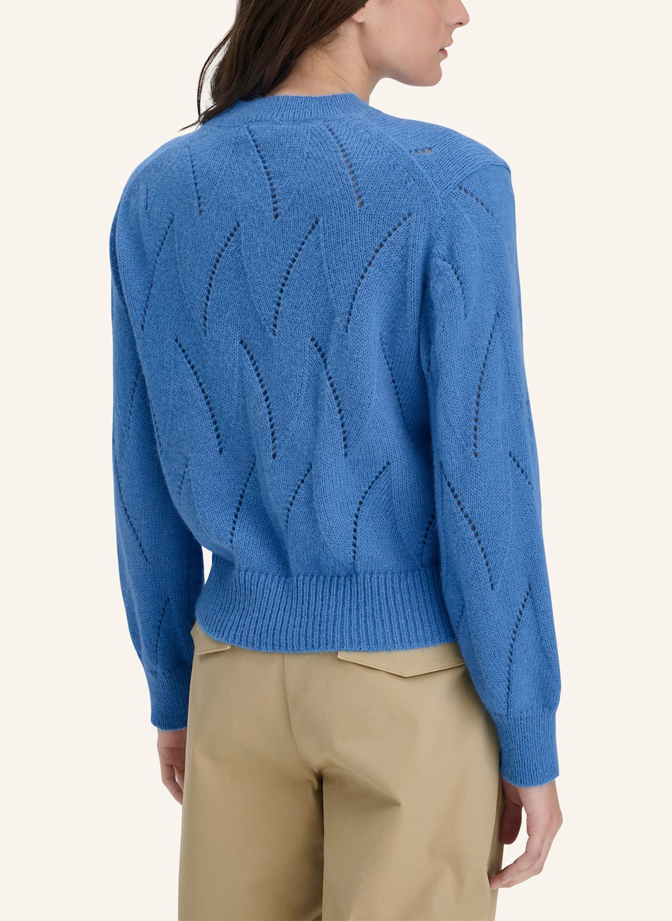 hessnatur Strickpullover: BLAU