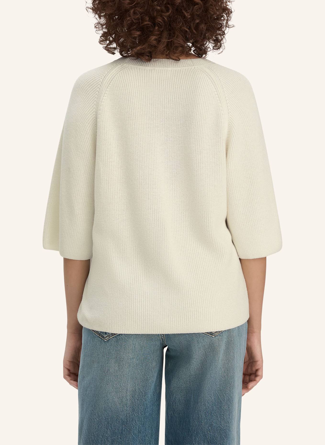 hessnatur Strickpullover: WEISS