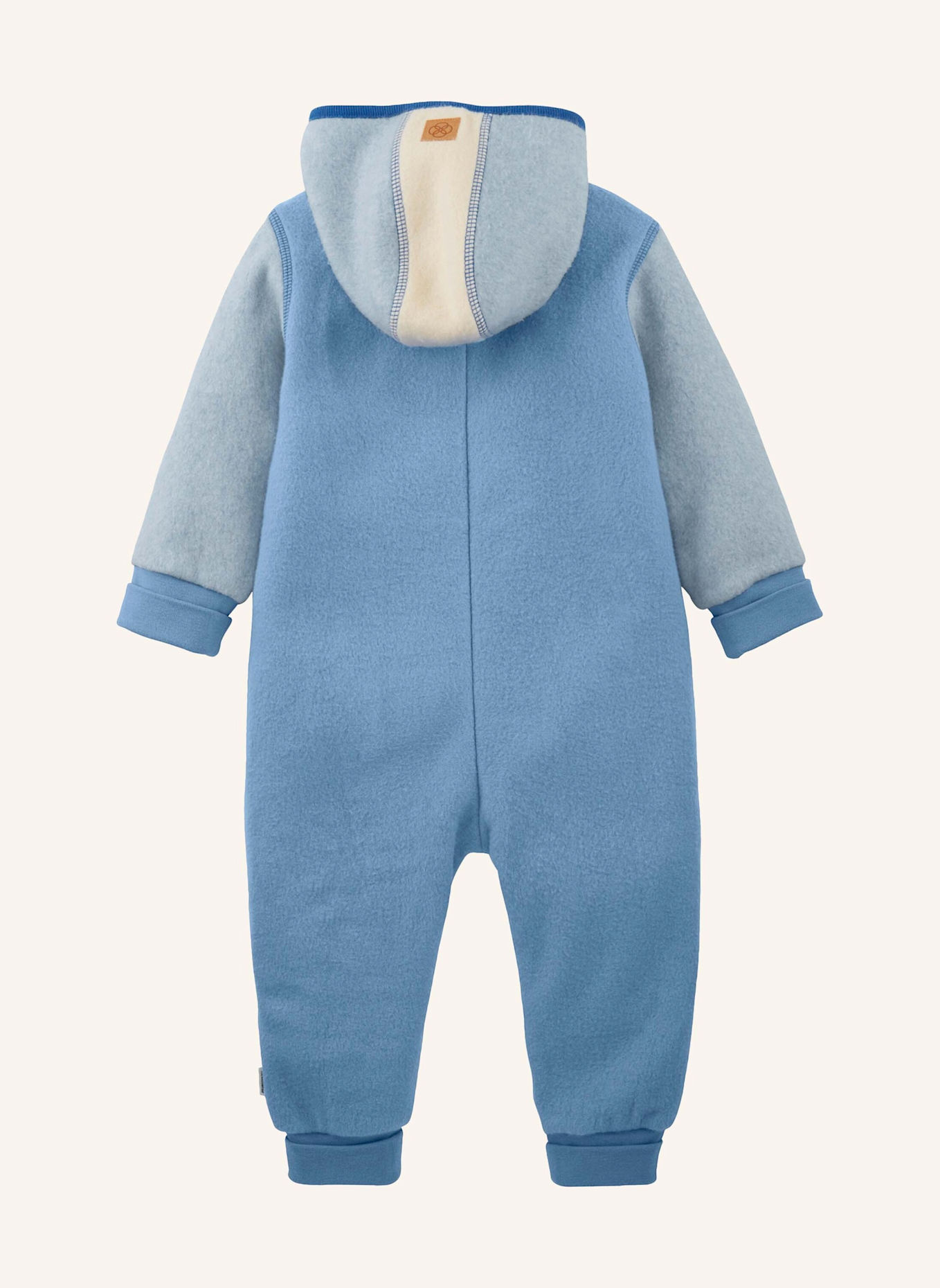 hessnatur Softfleece Overall Regular: BLAU
