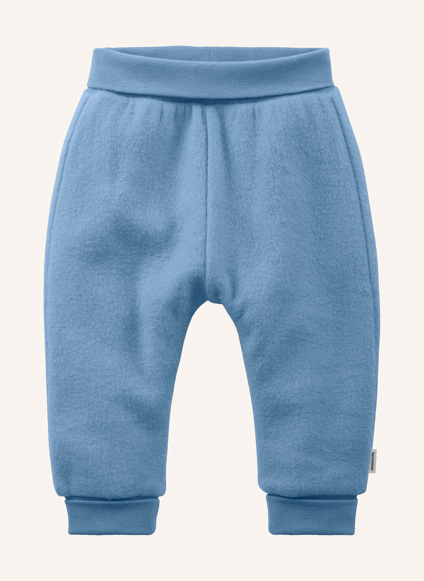 hessnatur Softfleece Hose: BLAU