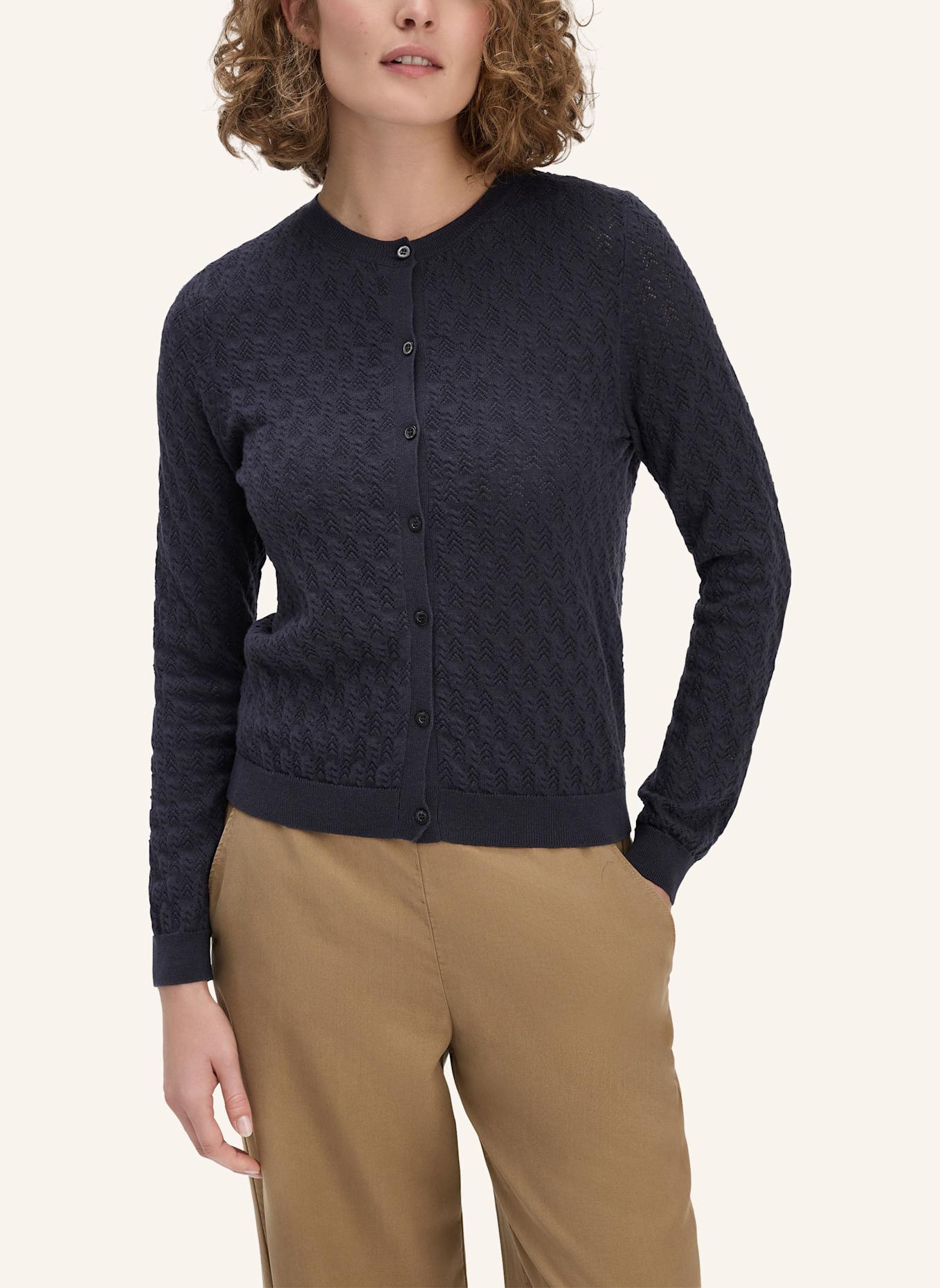 hessnatur Strickjacke: BLAU