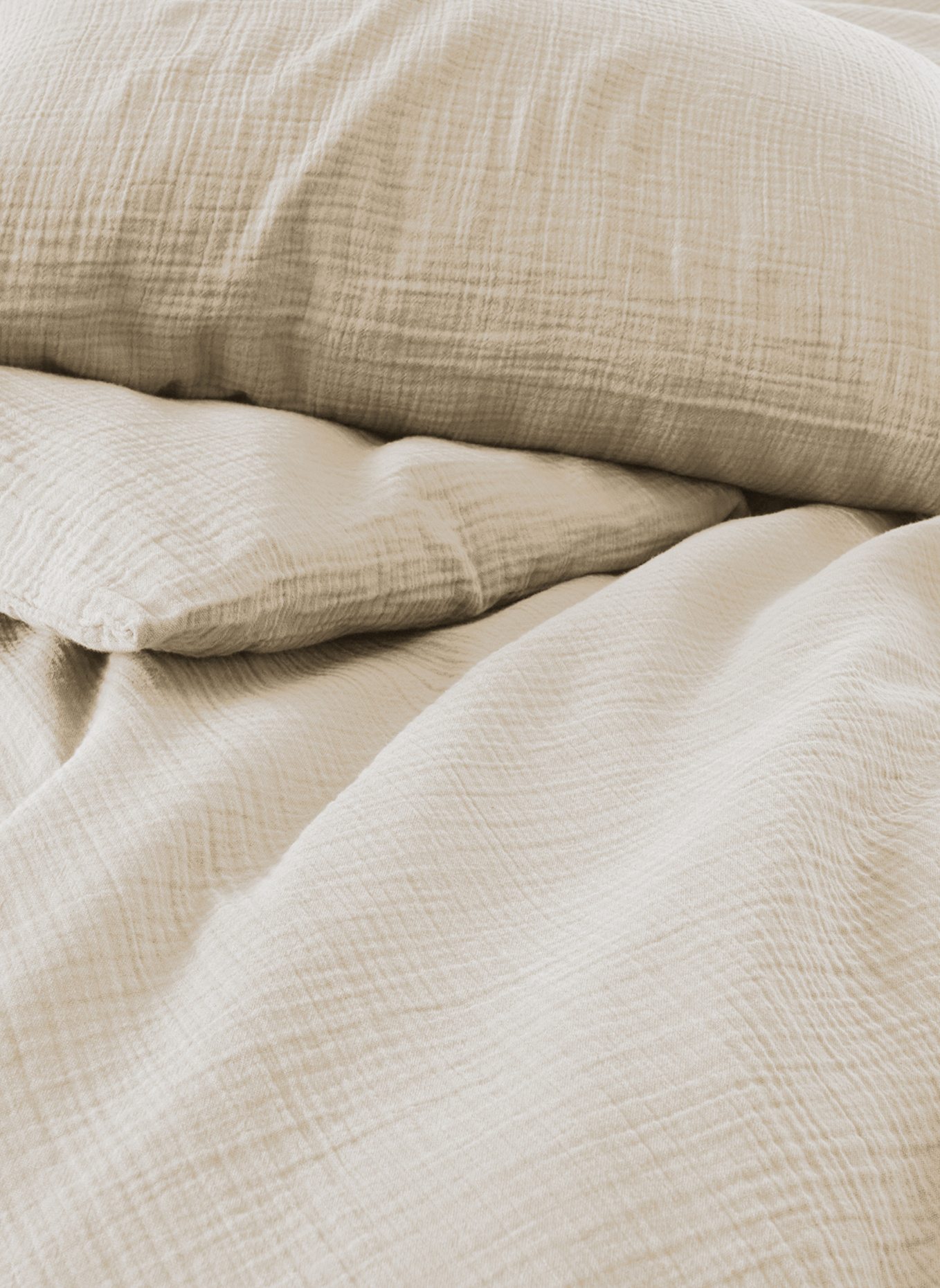 hessnatur Bettwäsche Musselin: GRAU