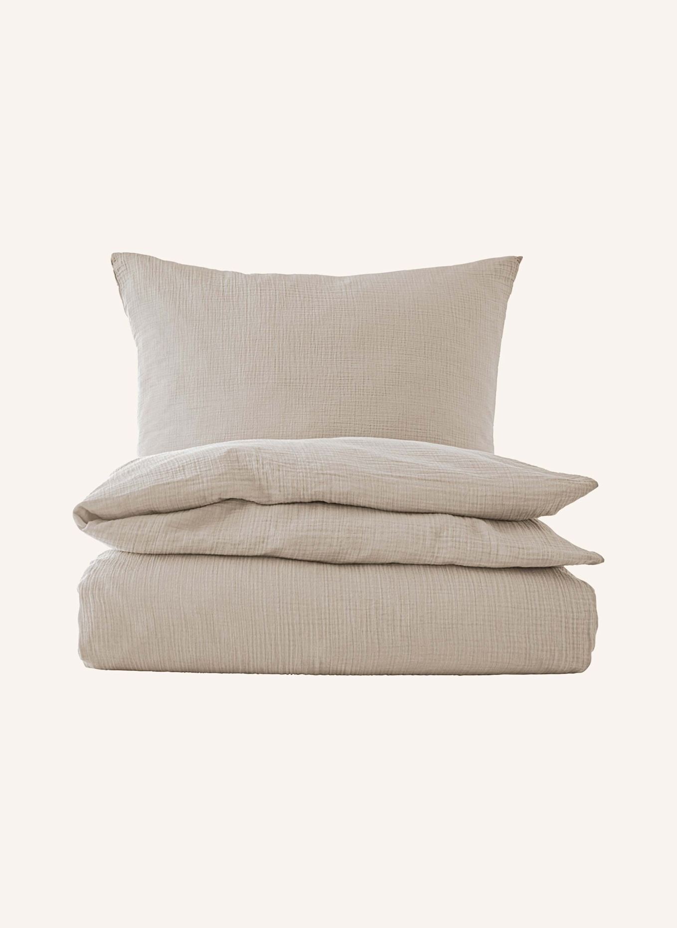 hessnatur Bettwäsche Musselin: GRAU