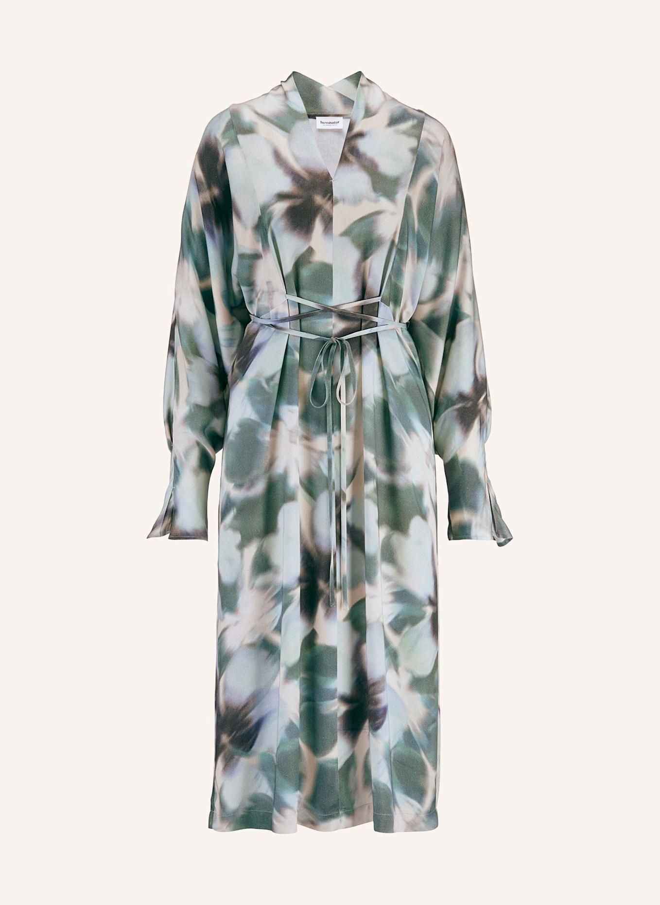 hessnatur Kimono Kleid: BLAU