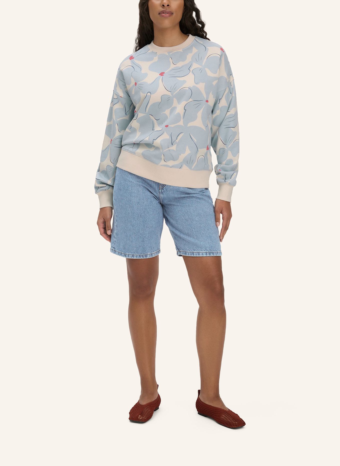 hessnatur Sweatshirt: BLAU