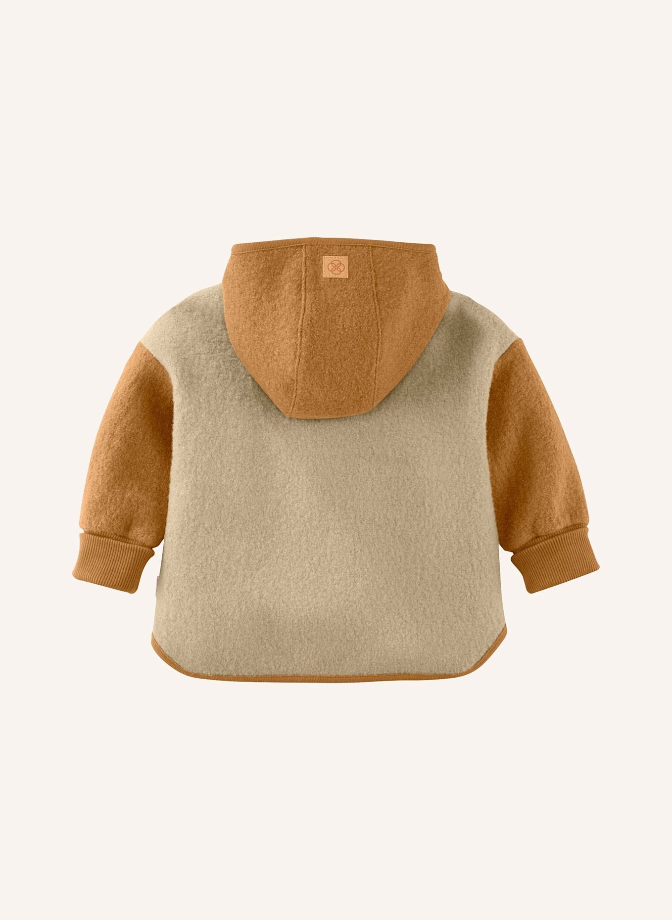 hessnatur hessnatur Walkjacke aus reiner Bio-Merinowolle: BRAUN