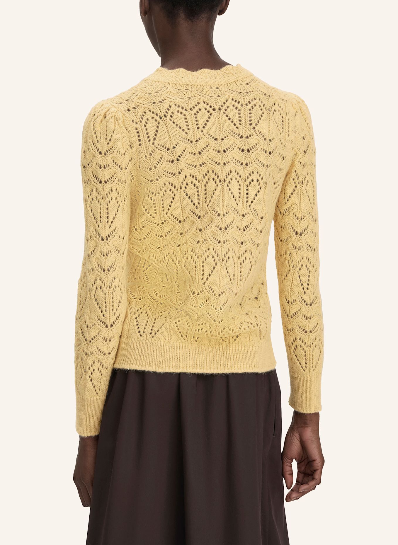 hessnatur hessnatur Pullover Regular aus reinem Alpaka: GELB