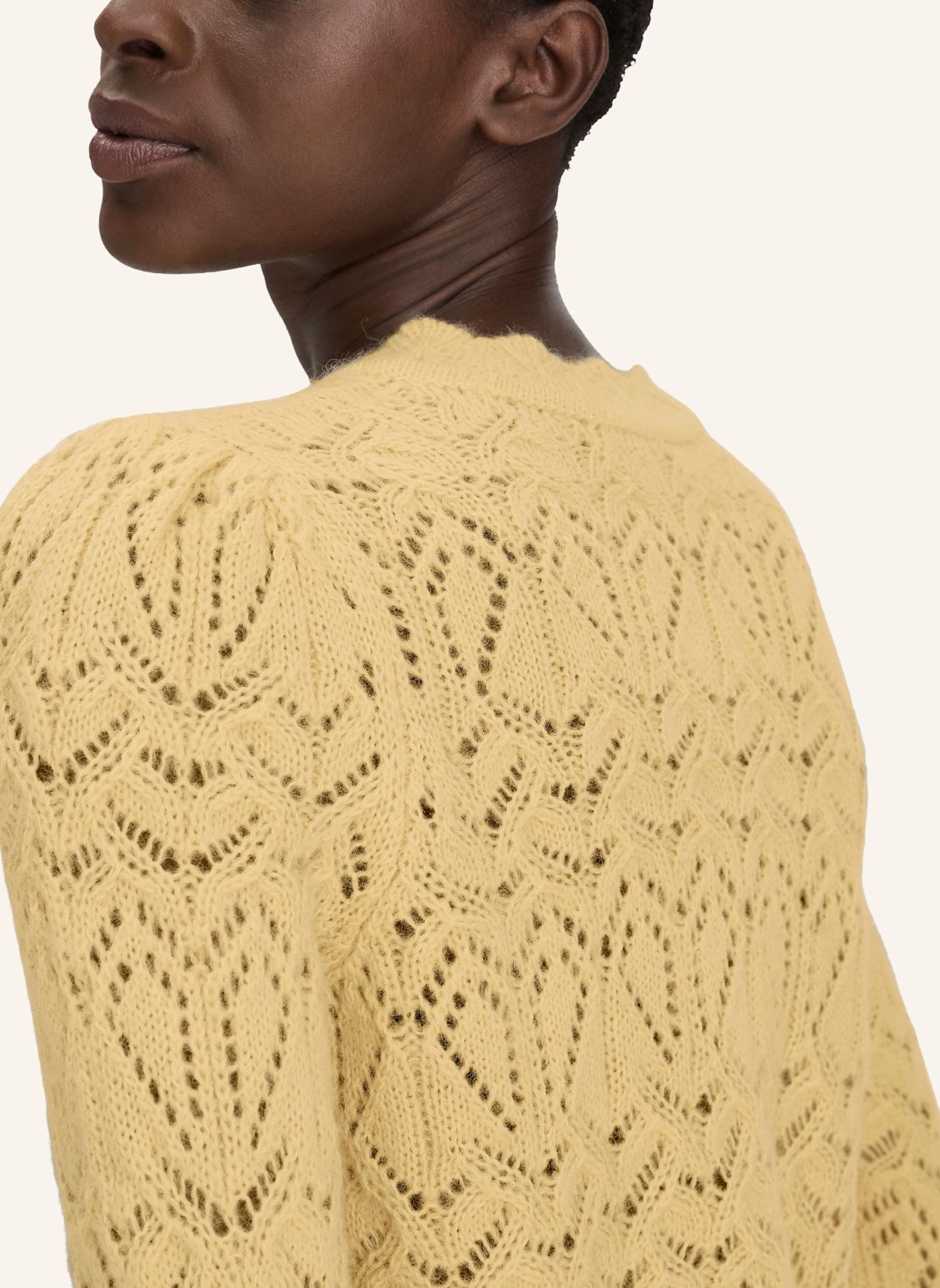 hessnatur hessnatur Pullover Regular aus reinem Alpaka: GELB