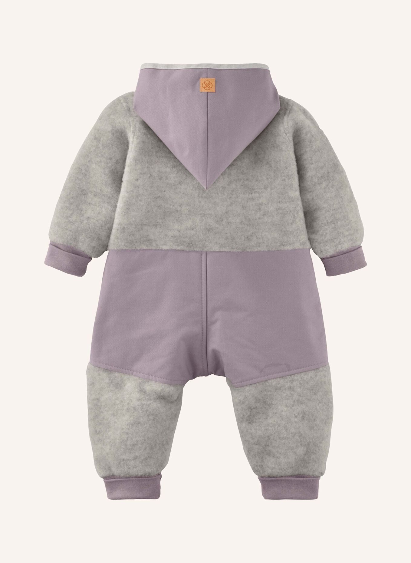 hessnatur Wollfleece Overall: GRAU