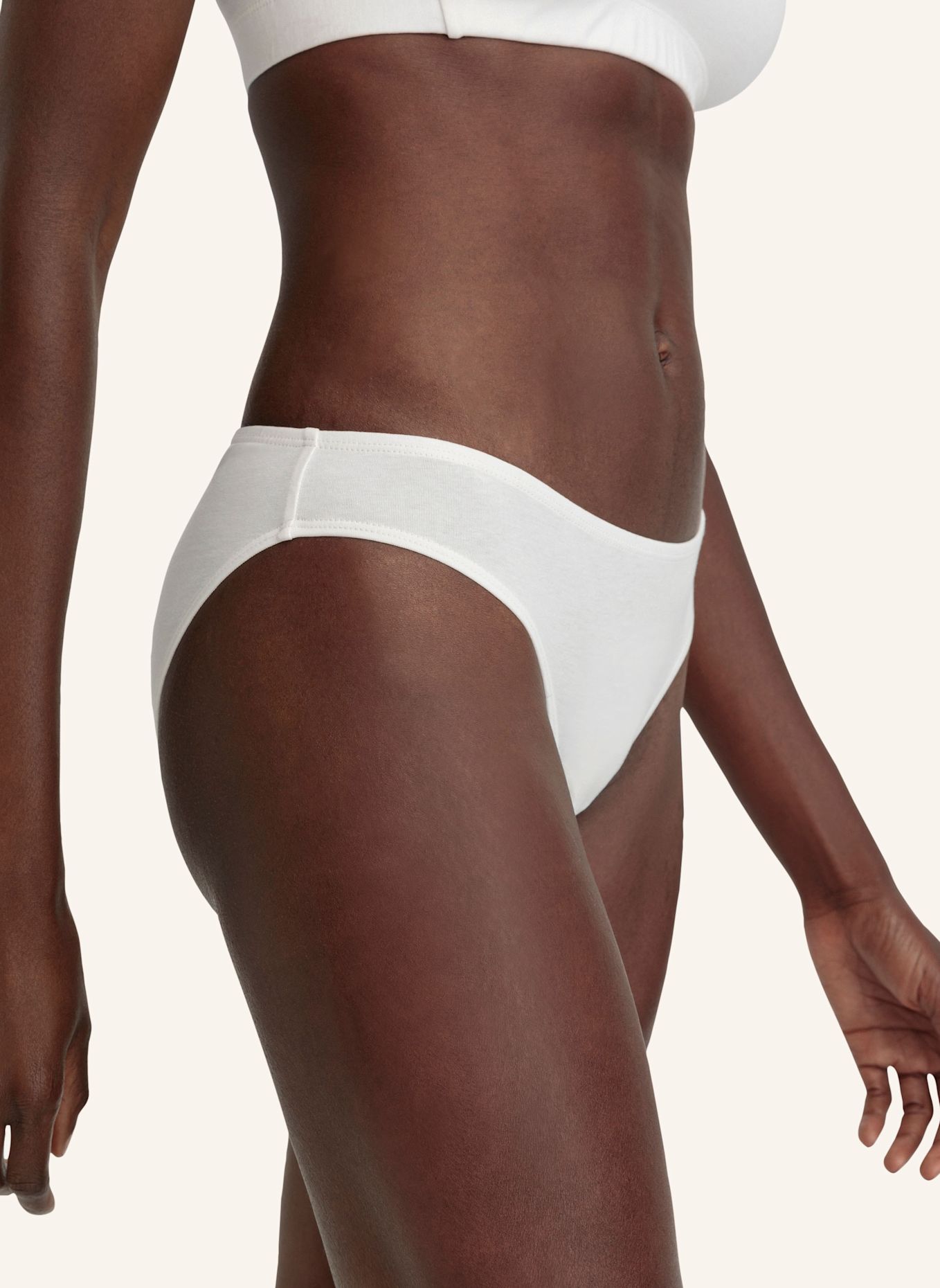 hessnatur Slip Regular Cut: WEISS