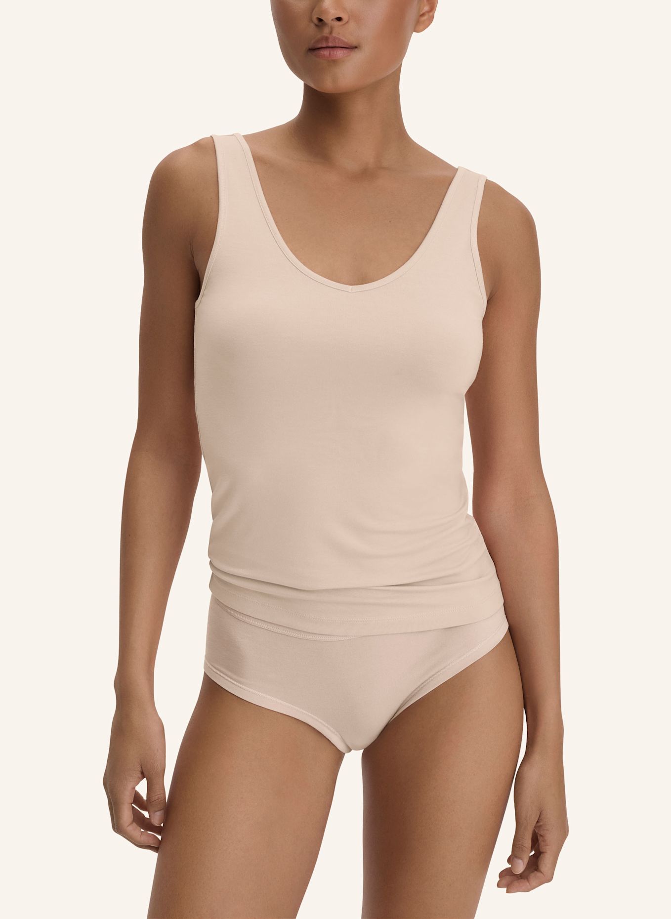hessnatur hessnatur V-Neck Tanktop PURE SENSE aus TENCEL™ Modal: ROSA