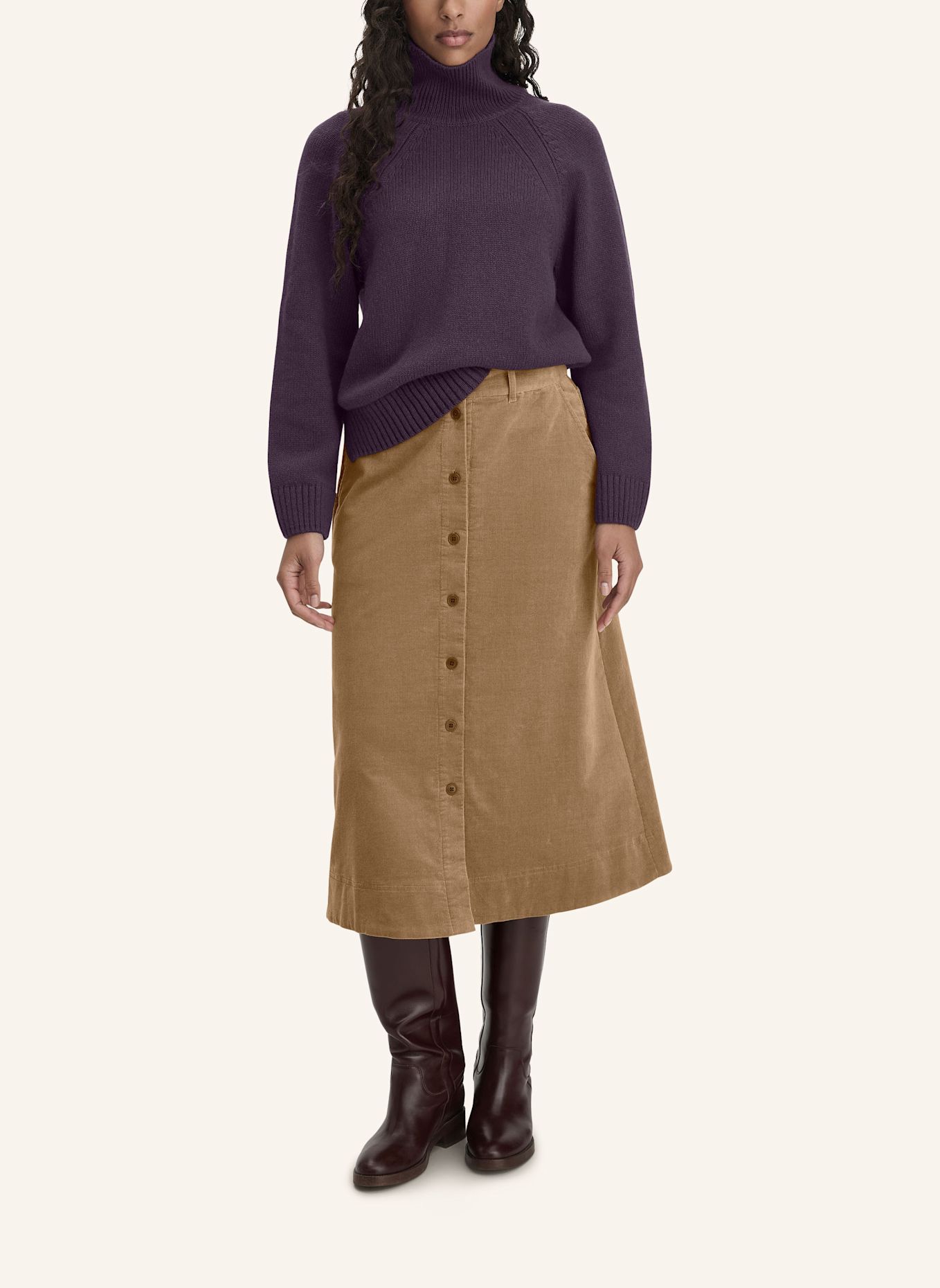 hessnatur Strick Pullover: LILA