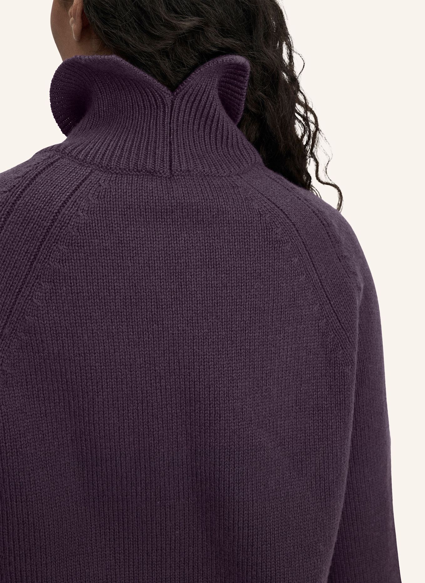 hessnatur Strick Pullover: LILA