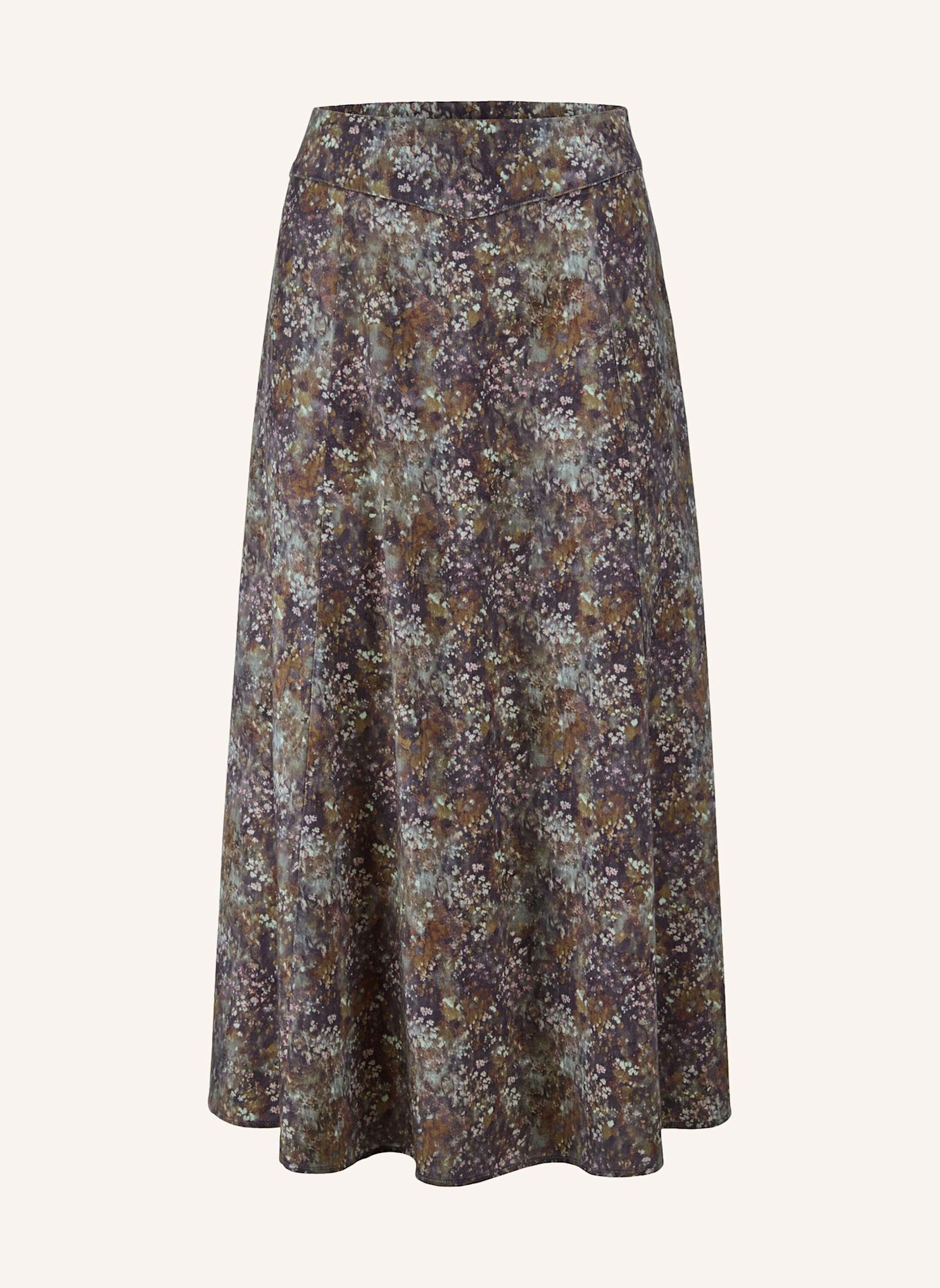 hessnatur hessnatur Rock Midi aus TENCEL™ Lyocell- und LENZING™ ECOVERO™ Viskose: LILA