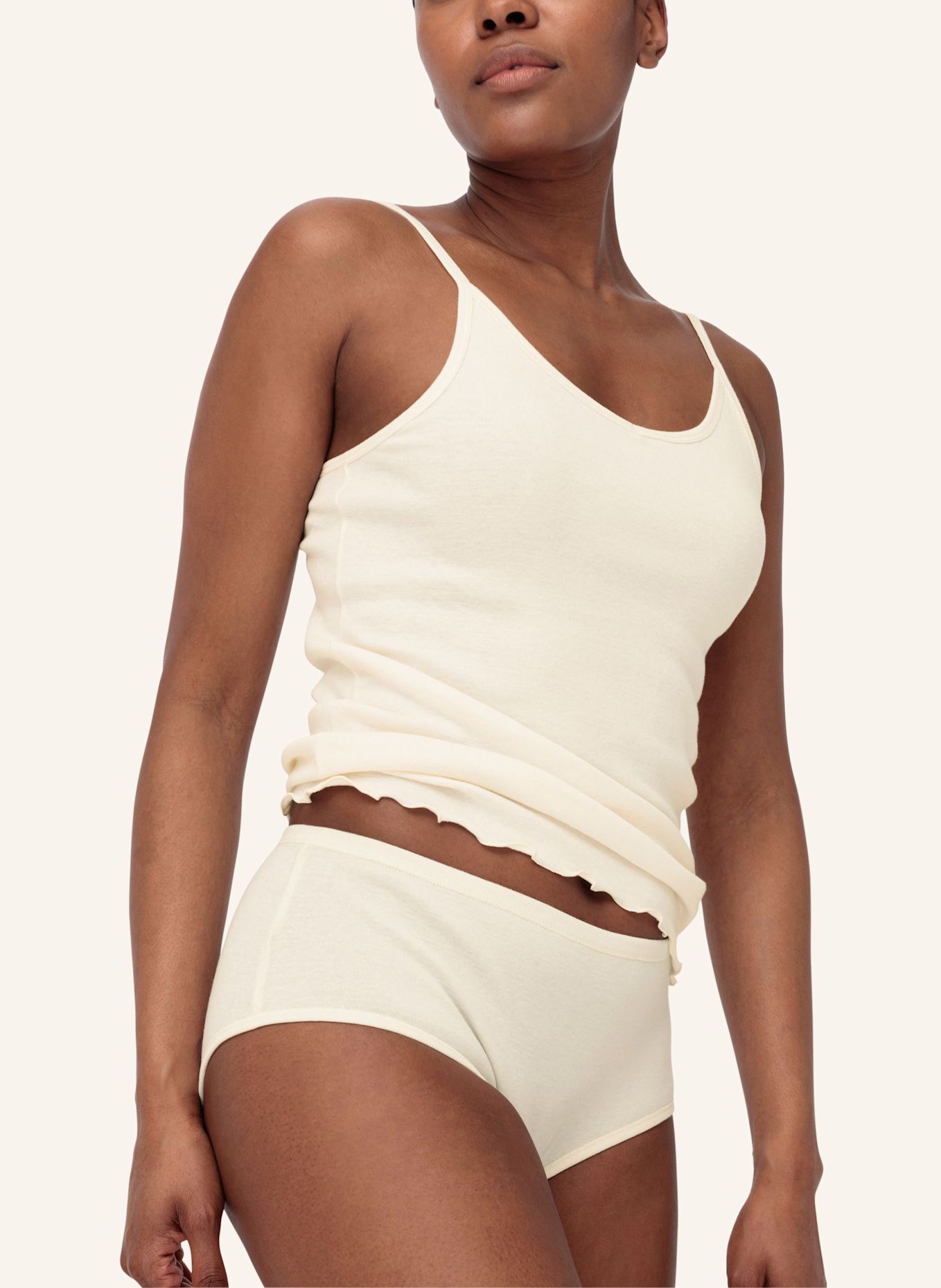 hessnatur Panty Regular Cut 2er-Set: BEIGE