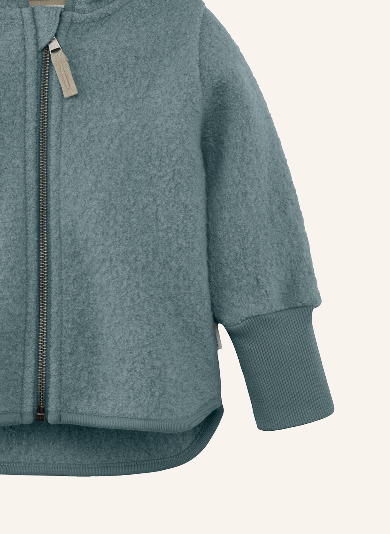 hessnatur Walkjacke: BLAU