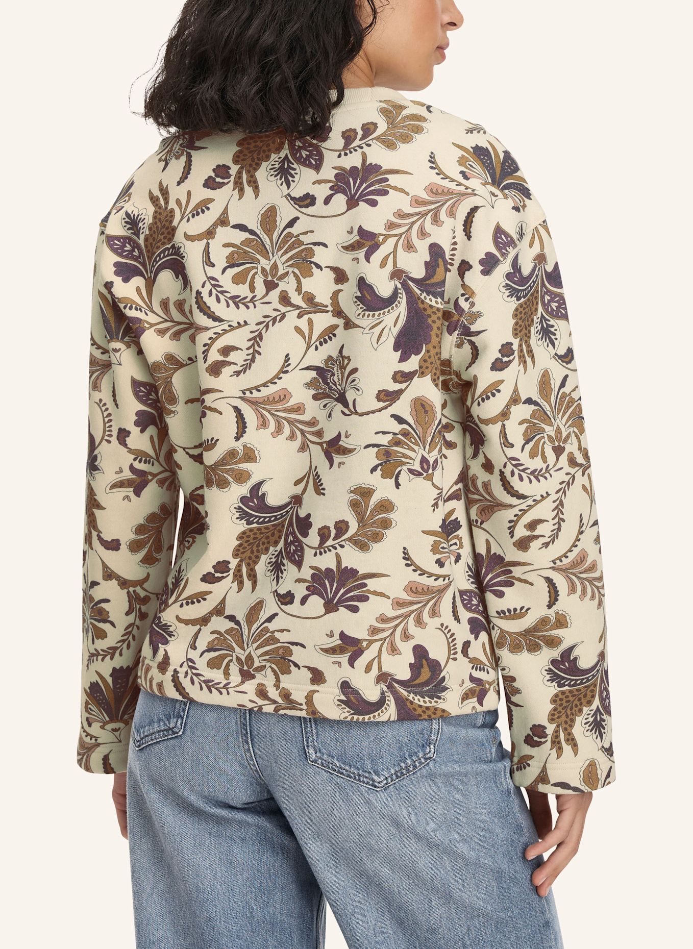 hessnatur hessnatur Sweatshirt Relaxed aus Bio-Baumwolle mit recycelter Baumwolle: BEIGE