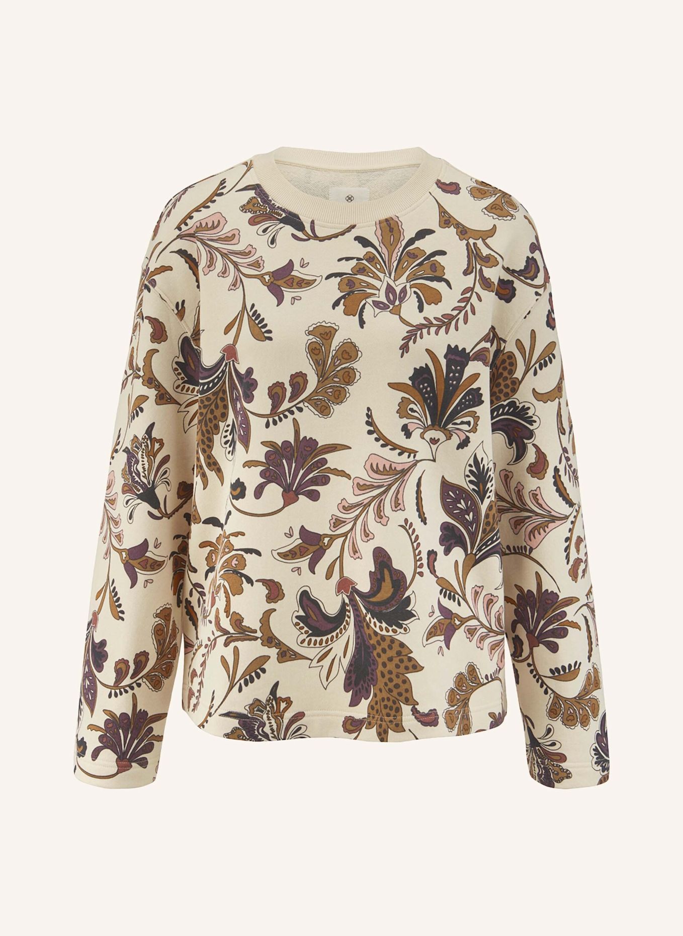hessnatur hessnatur Sweatshirt Relaxed aus Bio-Baumwolle mit recycelter Baumwolle: BEIGE