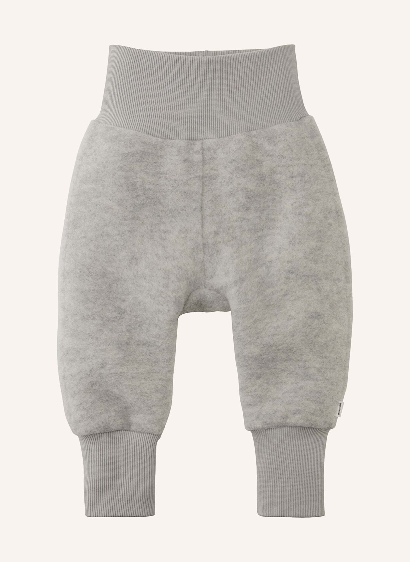 hessnatur Wollfleece Hose: GRAU