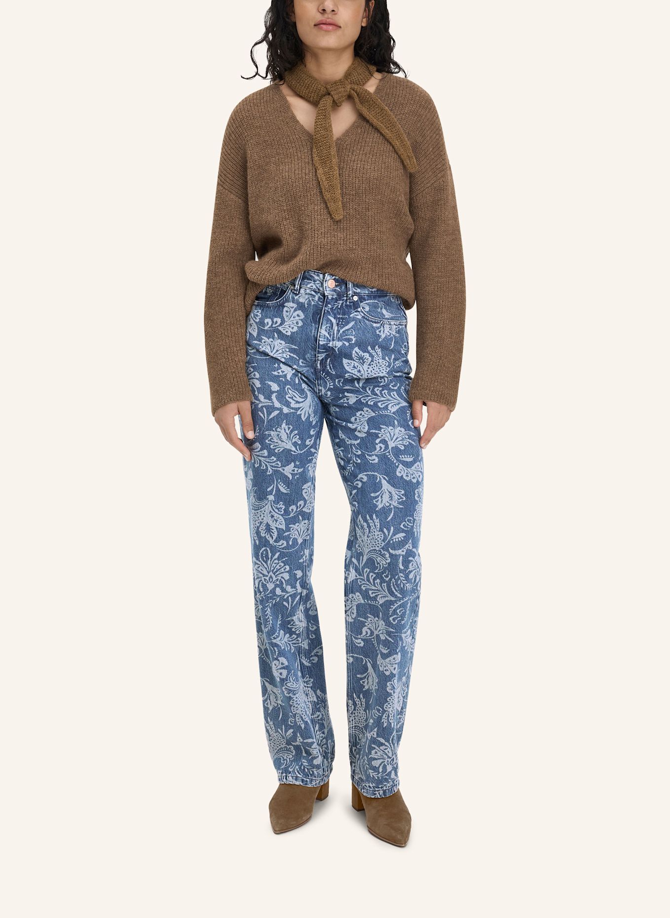 hessnatur hessnatur Jeans Straight Relaxed aus Bio-Baumwolle mit TENCEL™ Lyocell: BLAU