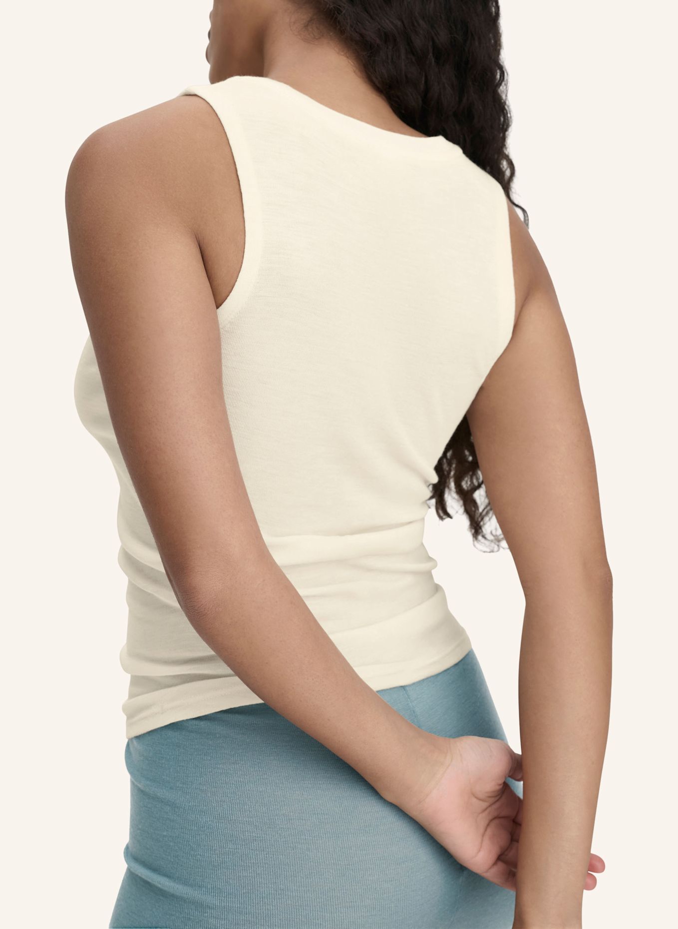 hessnatur hessnatur Tanktop PURE FUNCTION aus Bio-Merinowolle mit Seide: BEIGE