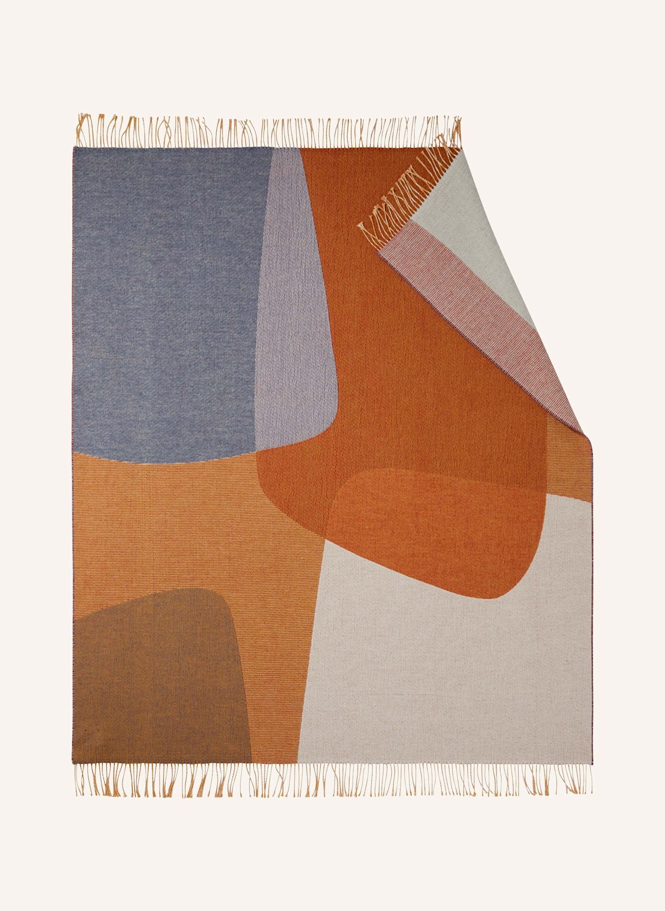 hessnatur Lambswool Mix Plaid: ROSA