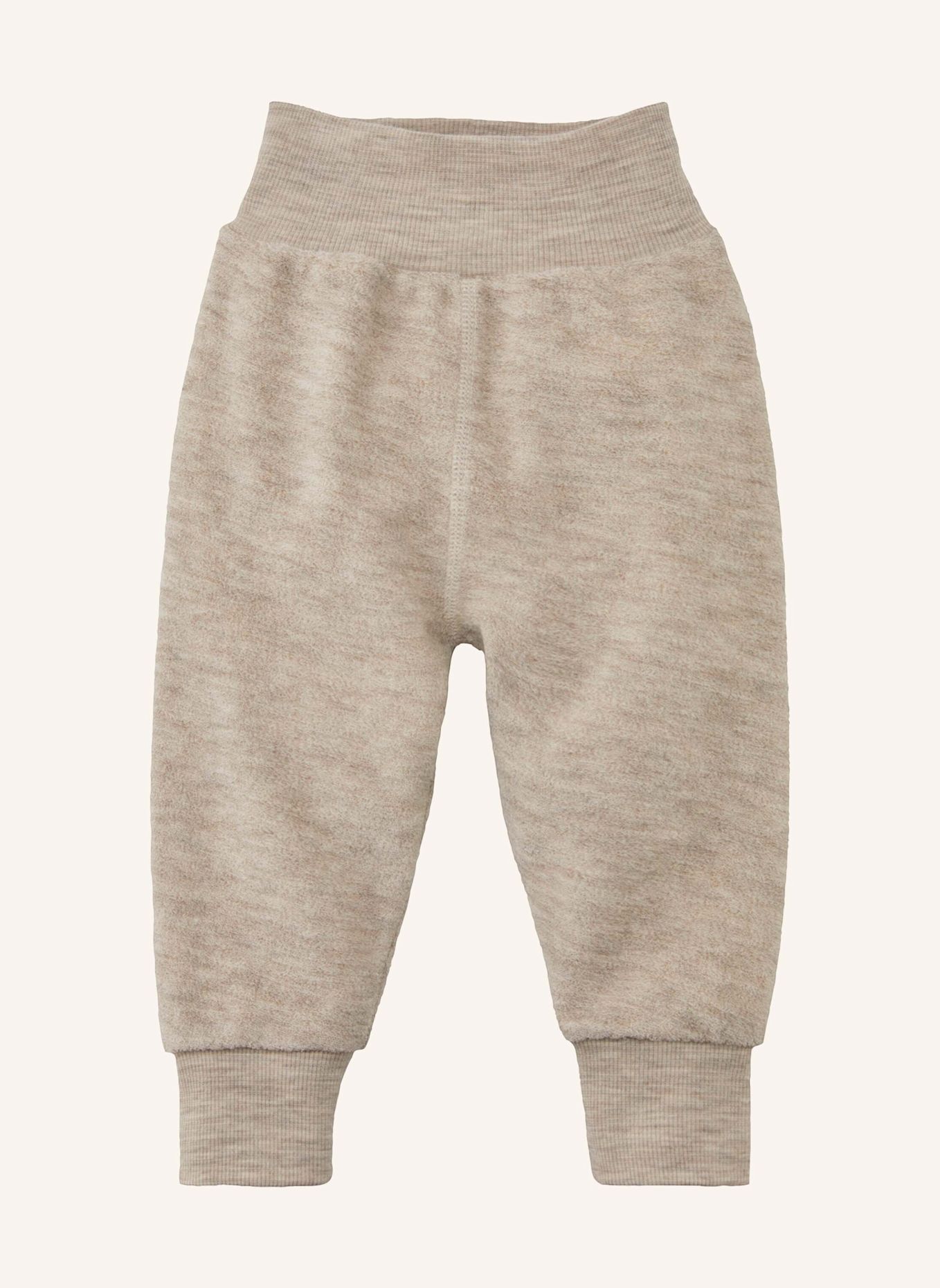 hessnatur hessnatur Wollfrottee Hose aus reiner Bio-Merinowolle: BEIGE