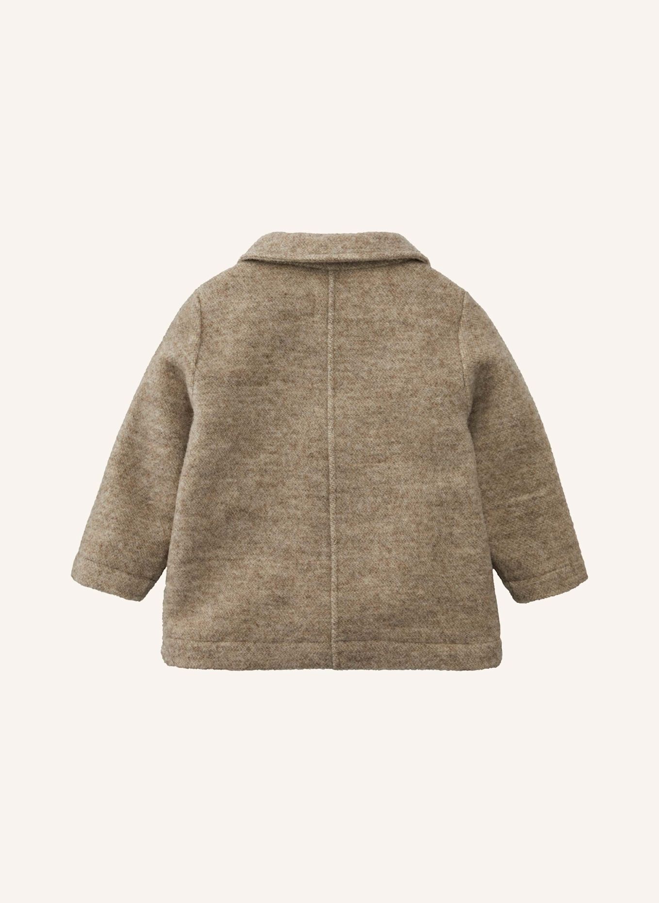 hessnatur hessnatur Kurzmantel Relaxed aus Rhönwolle und europäischer Schurwolle: BEIGE