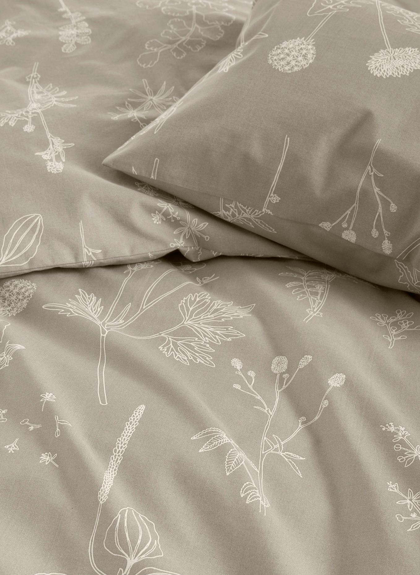 hessnatur Renforcé Bettwäsche-Set: BEIGE