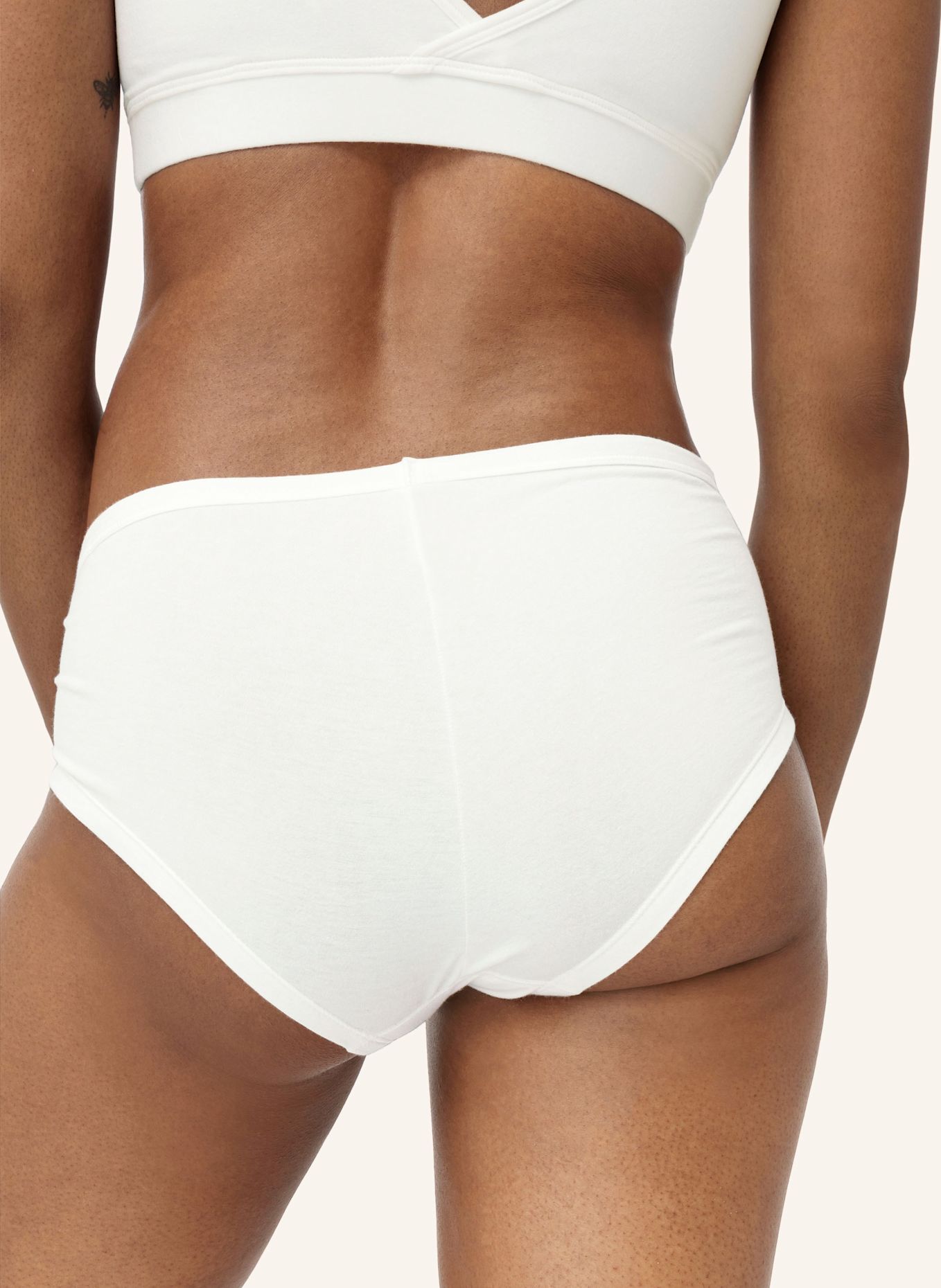 hessnatur Panty: WEISS