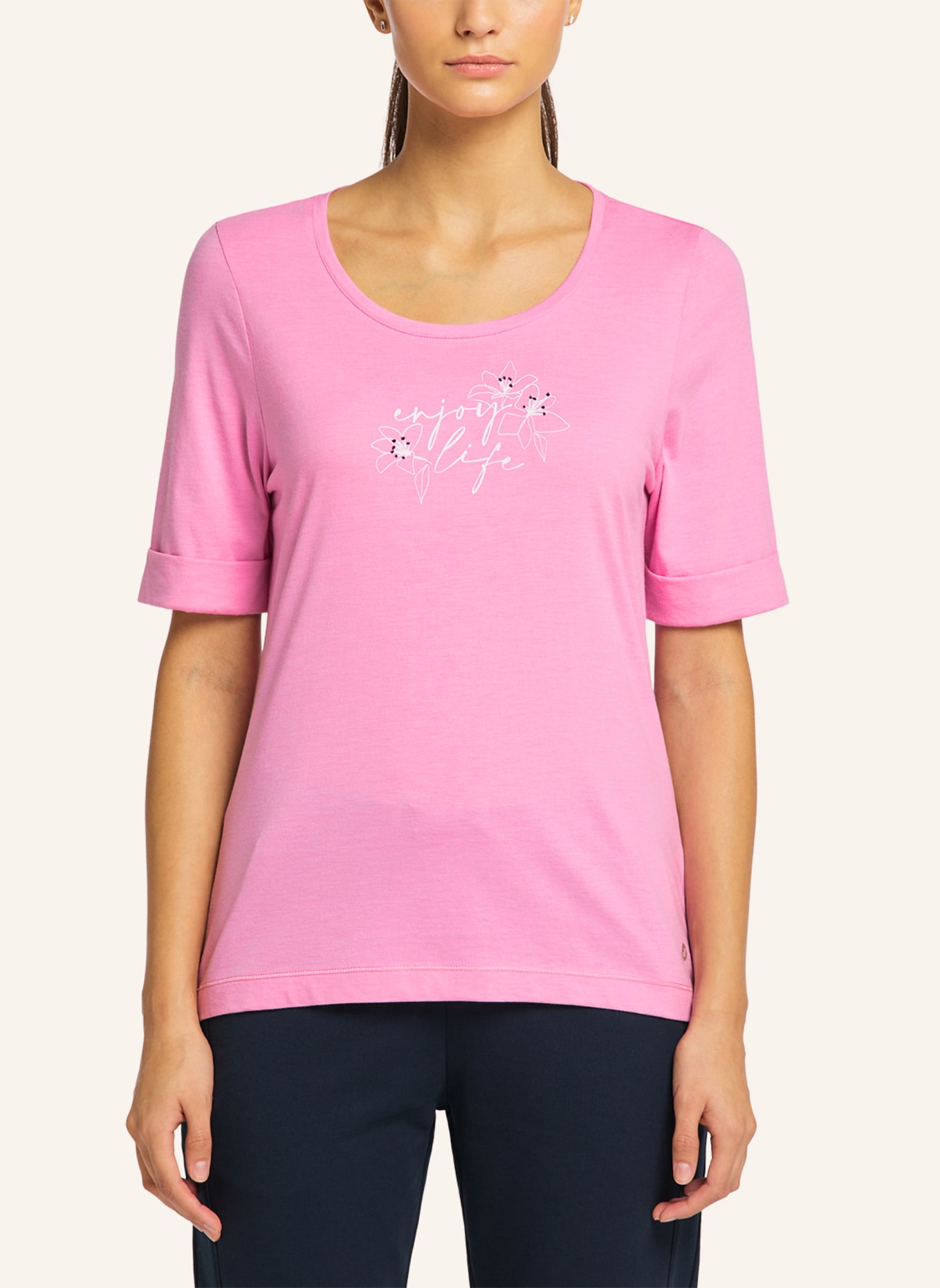 JOY sportswear Rundhalsshirt ANYA, Farbe: ROSA (Bild 7)