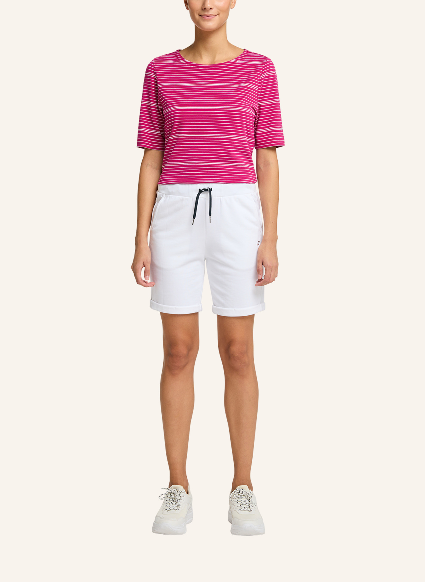 JOY sportswear Kurze Hose CARRIE, Farbe: WEISS (Bild 5)