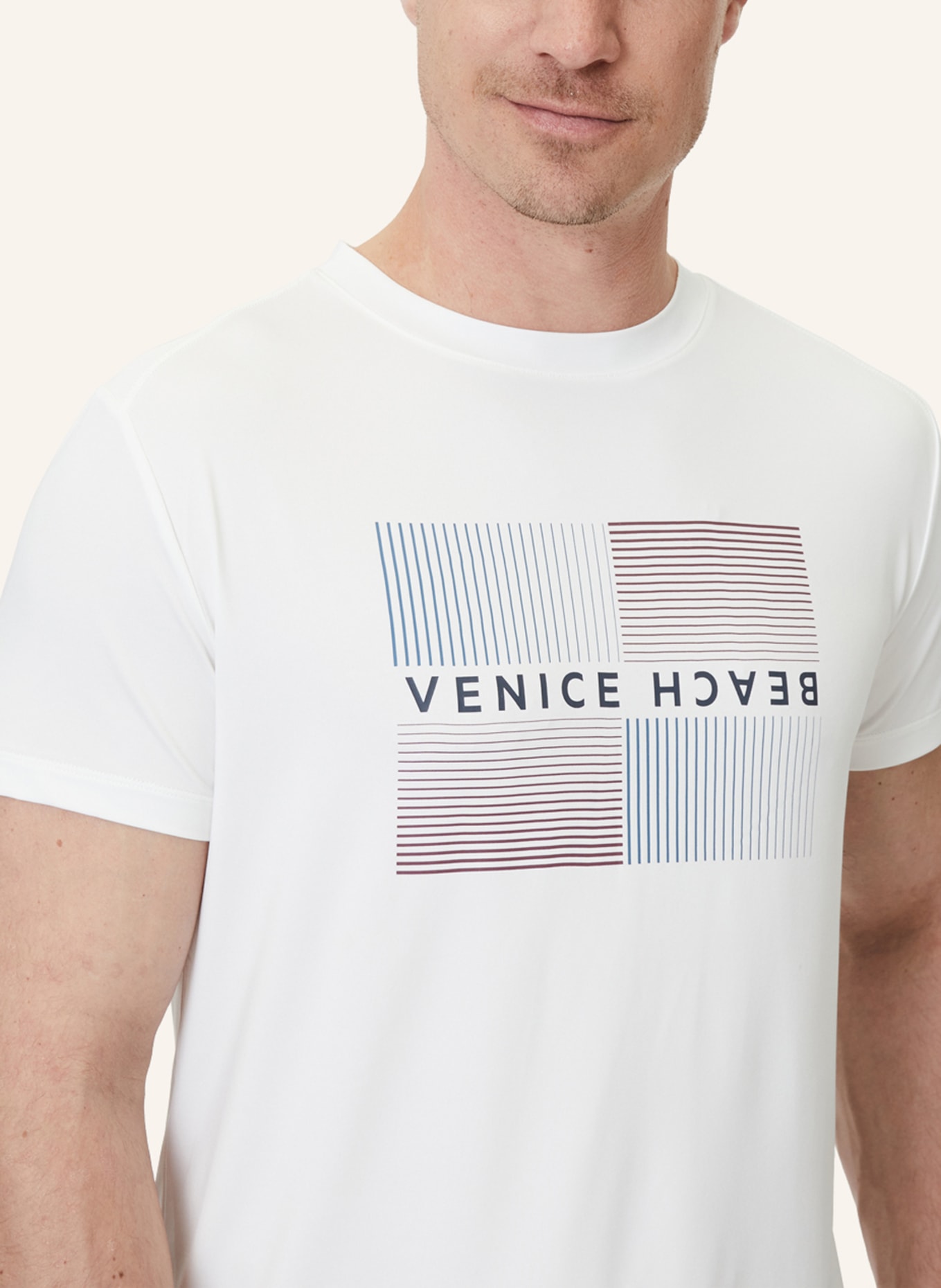 VENICE BEACH T-Shirt VBM Hayes, Farbe: WEISS (Bild 5)