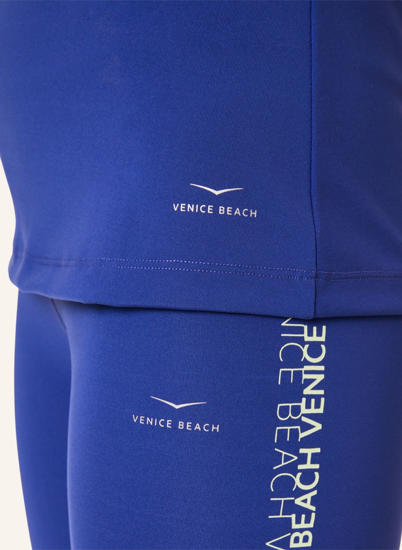 VENICE BEACH V-Neck Shirt VB Nimah, Farbe: BLAU (Bild 5)