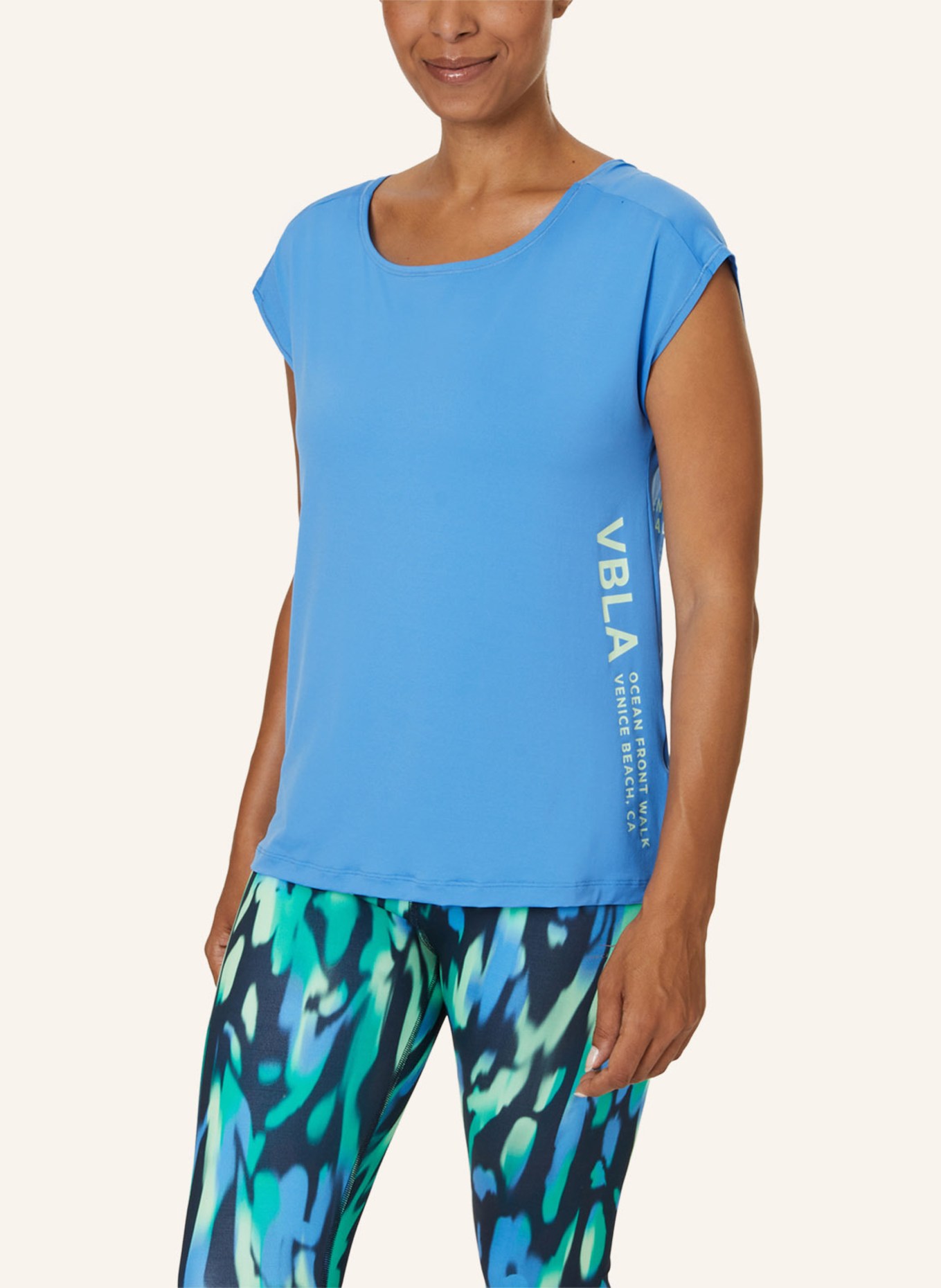 VENICE BEACH T-Shirt VB Alice, Farbe: BLAU (Bild 6)