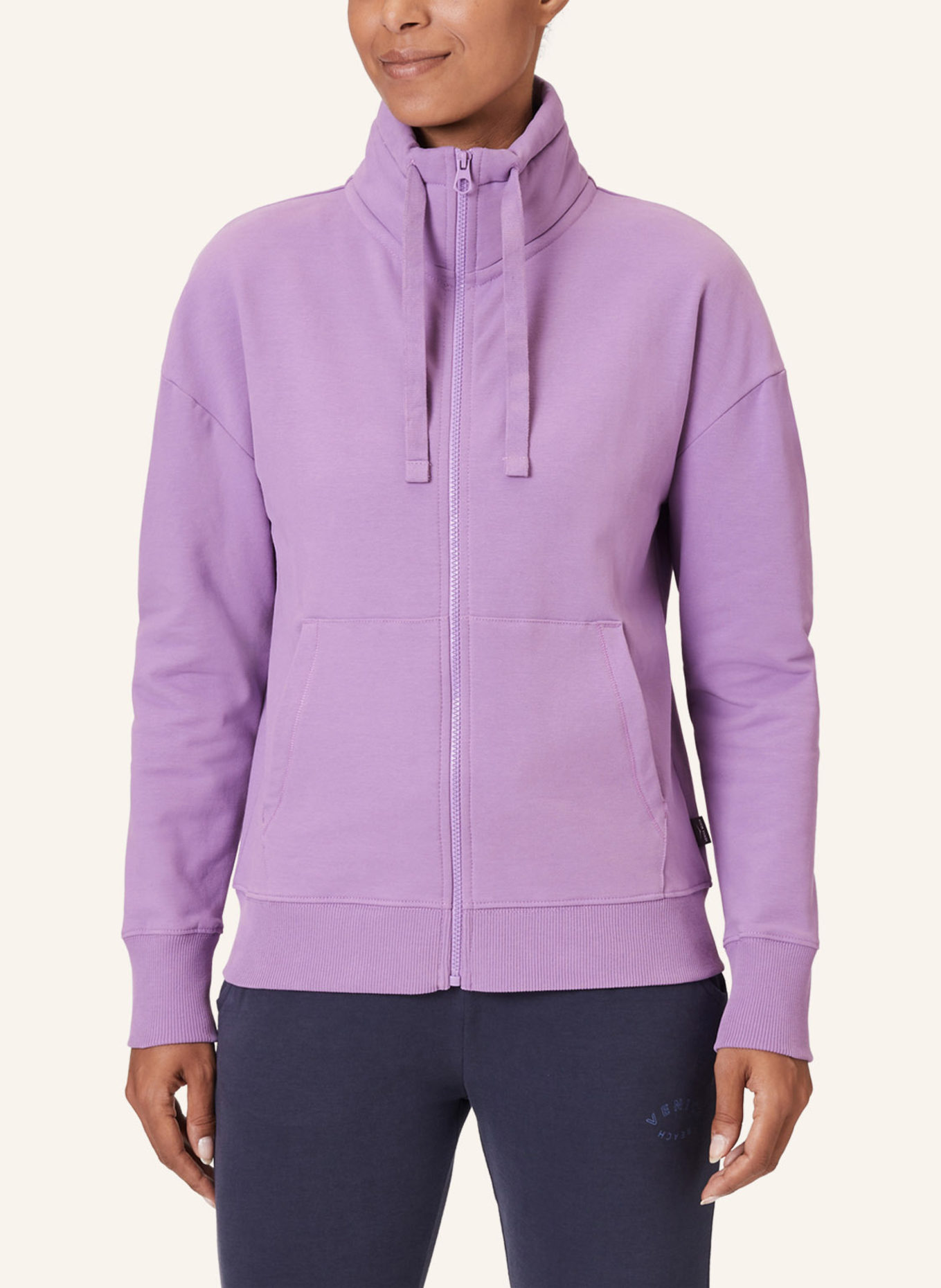 VENICE BEACH Sweatjacke VB Leann, Farbe: BLAU (Bild 6)