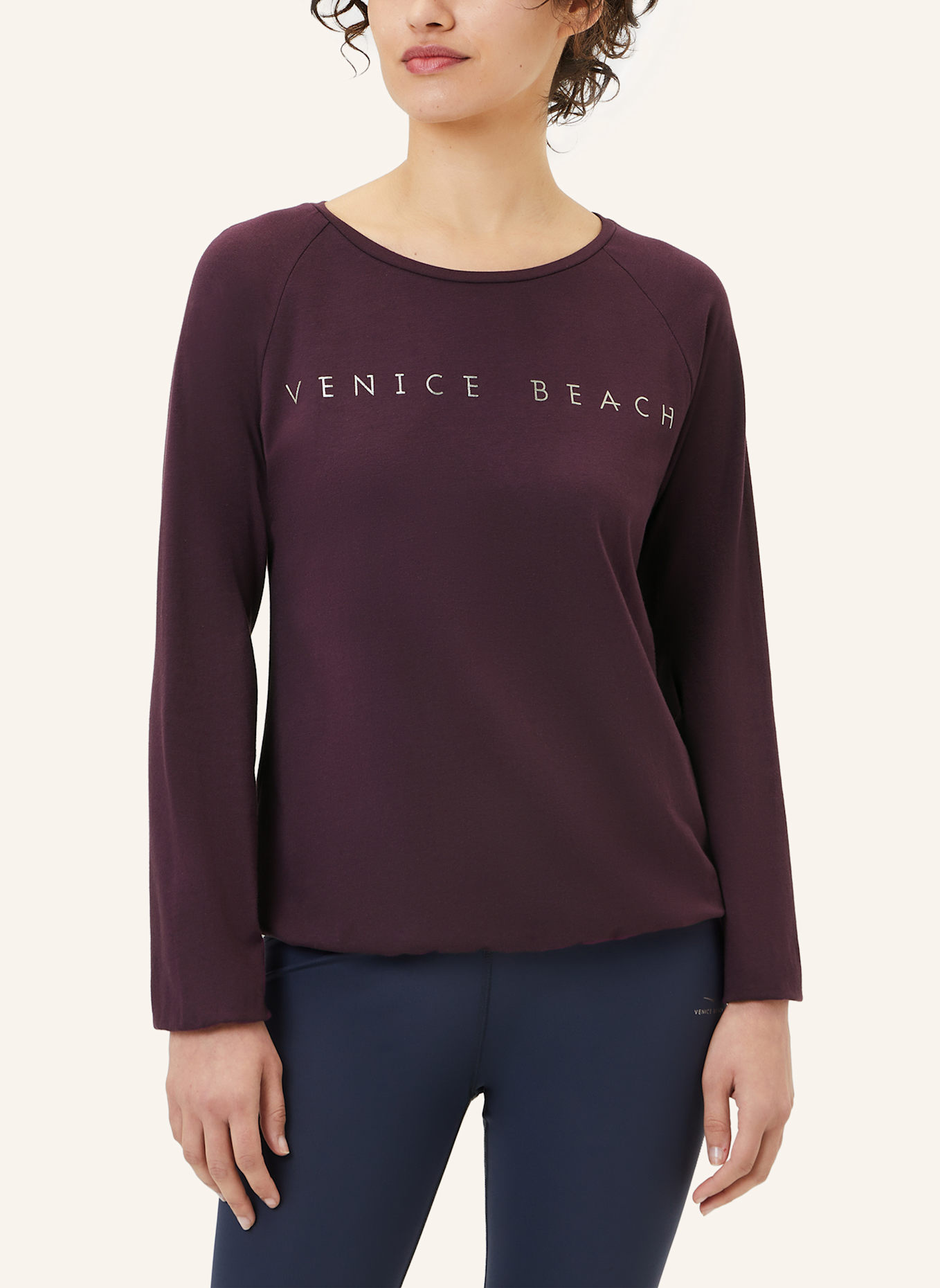 VENICE BEACH Longsleeve VB Rylee, Farbe: BRAUN (Bild 6)