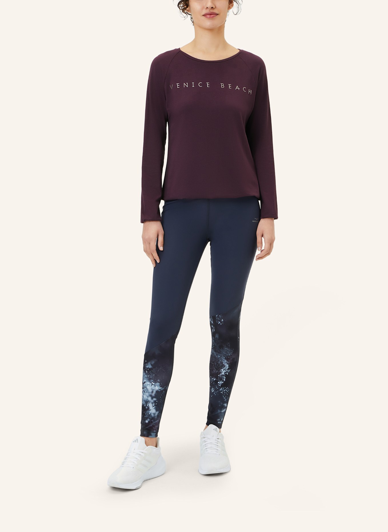 VENICE BEACH Longsleeve VB Rylee, Farbe: BRAUN (Bild 3)