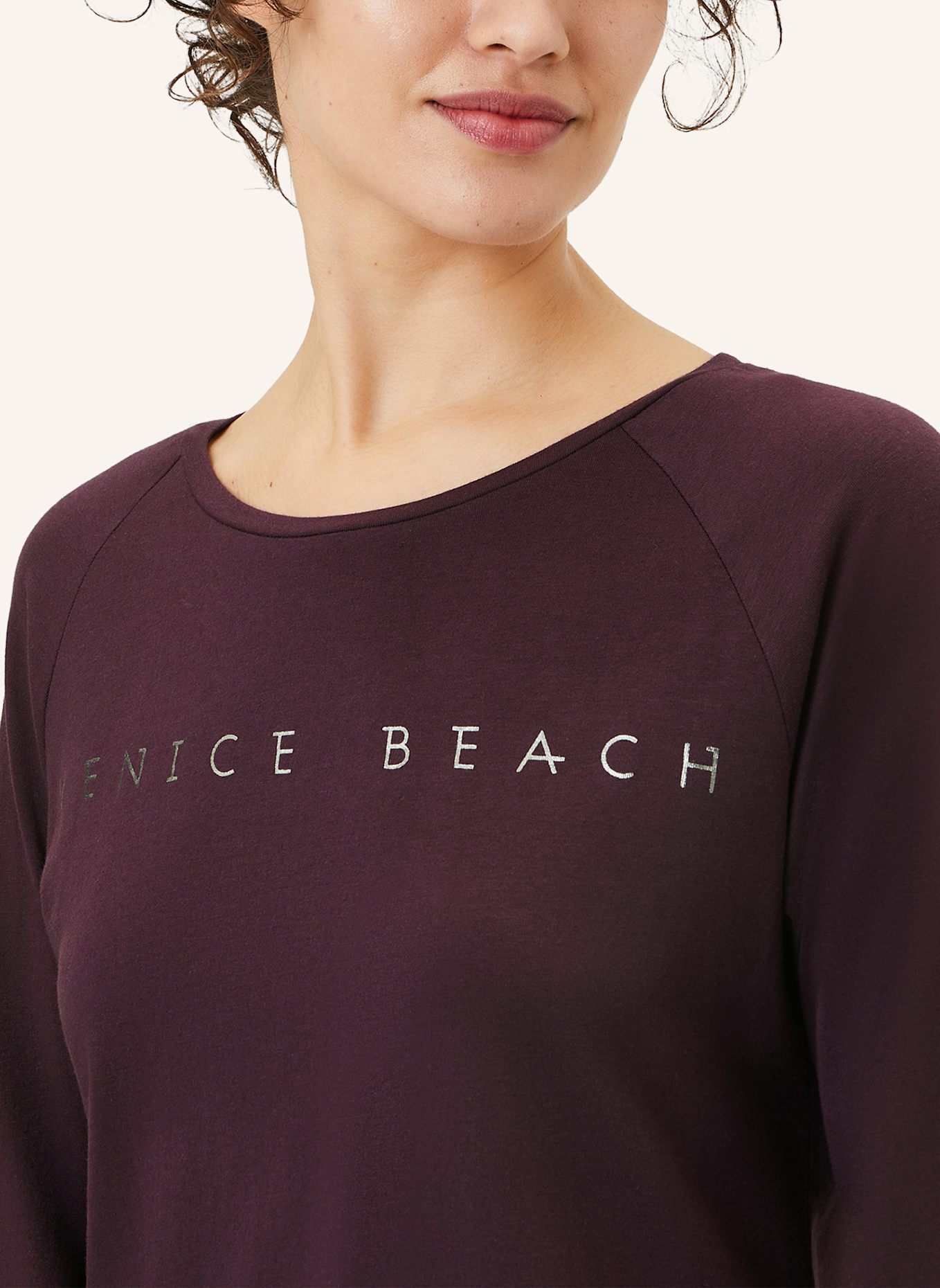 VENICE BEACH Longsleeve VB Rylee, Farbe: BRAUN (Bild 4)