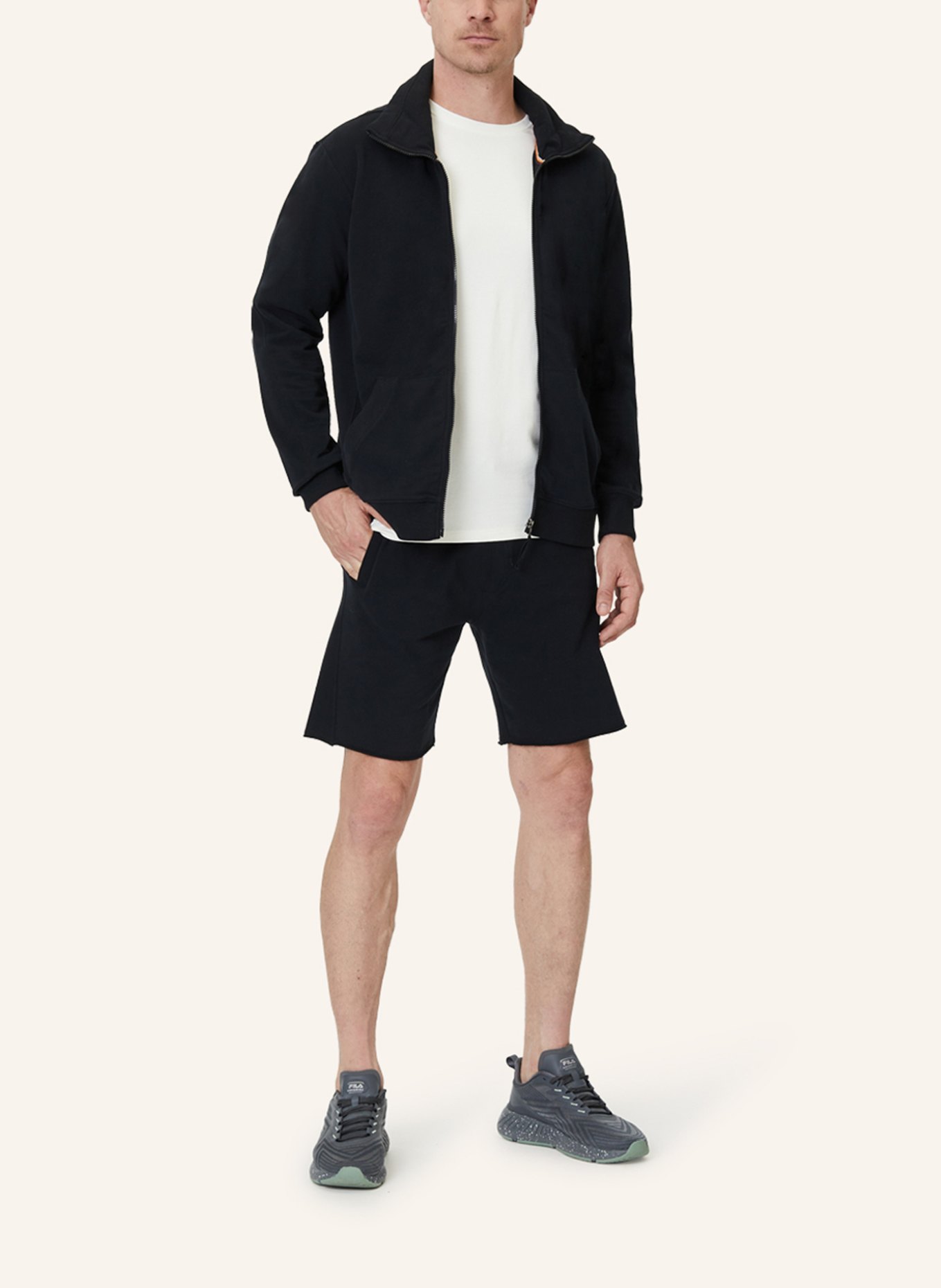 VENICE BEACH Shorts VBM Aiden, Farbe: GRAU (Bild 6)