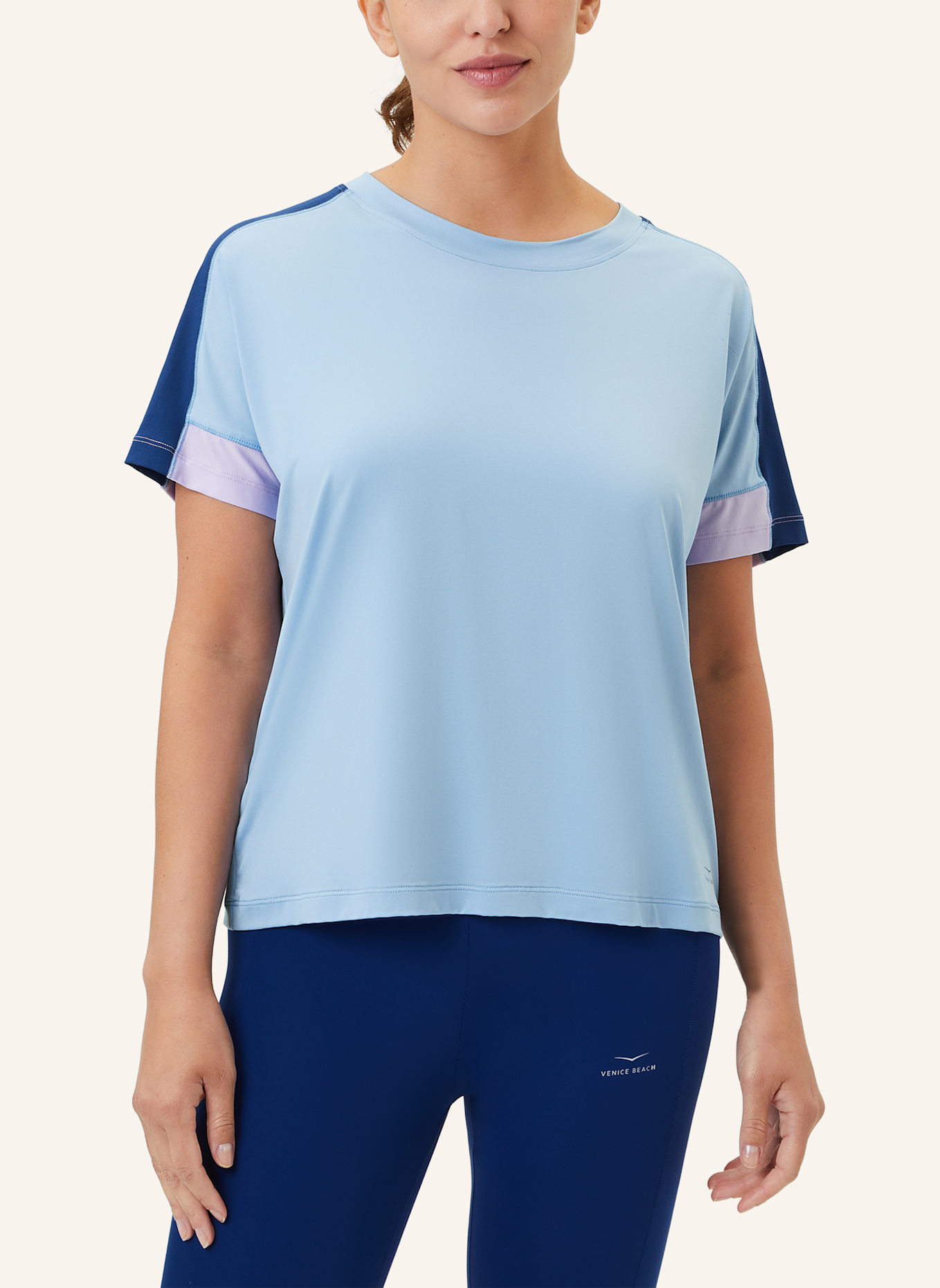 VENICE BEACH T-Shirt VB Macie, Farbe: BLAU (Bild 6)