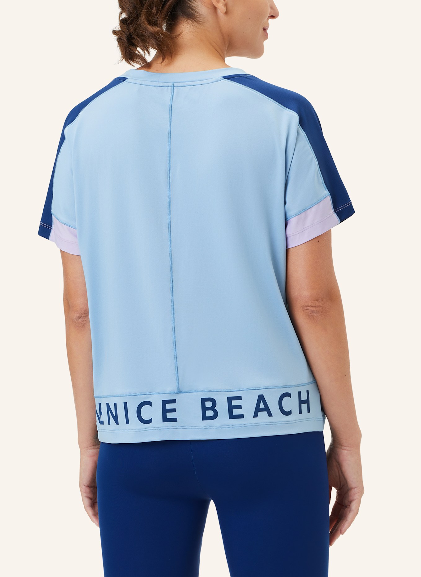 VENICE BEACH T-Shirt VB Macie, Farbe: BLAU (Bild 2)